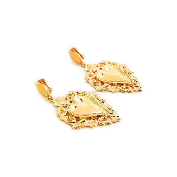 Boucles d'oreille Coeur