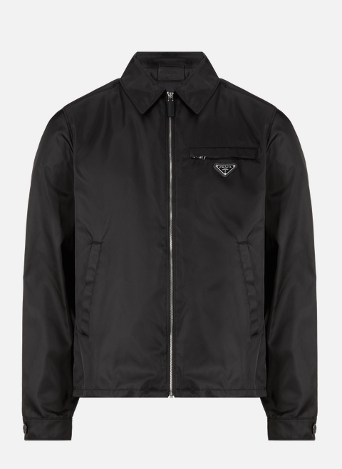 Recycled polyamide jacket BlackPRADA 