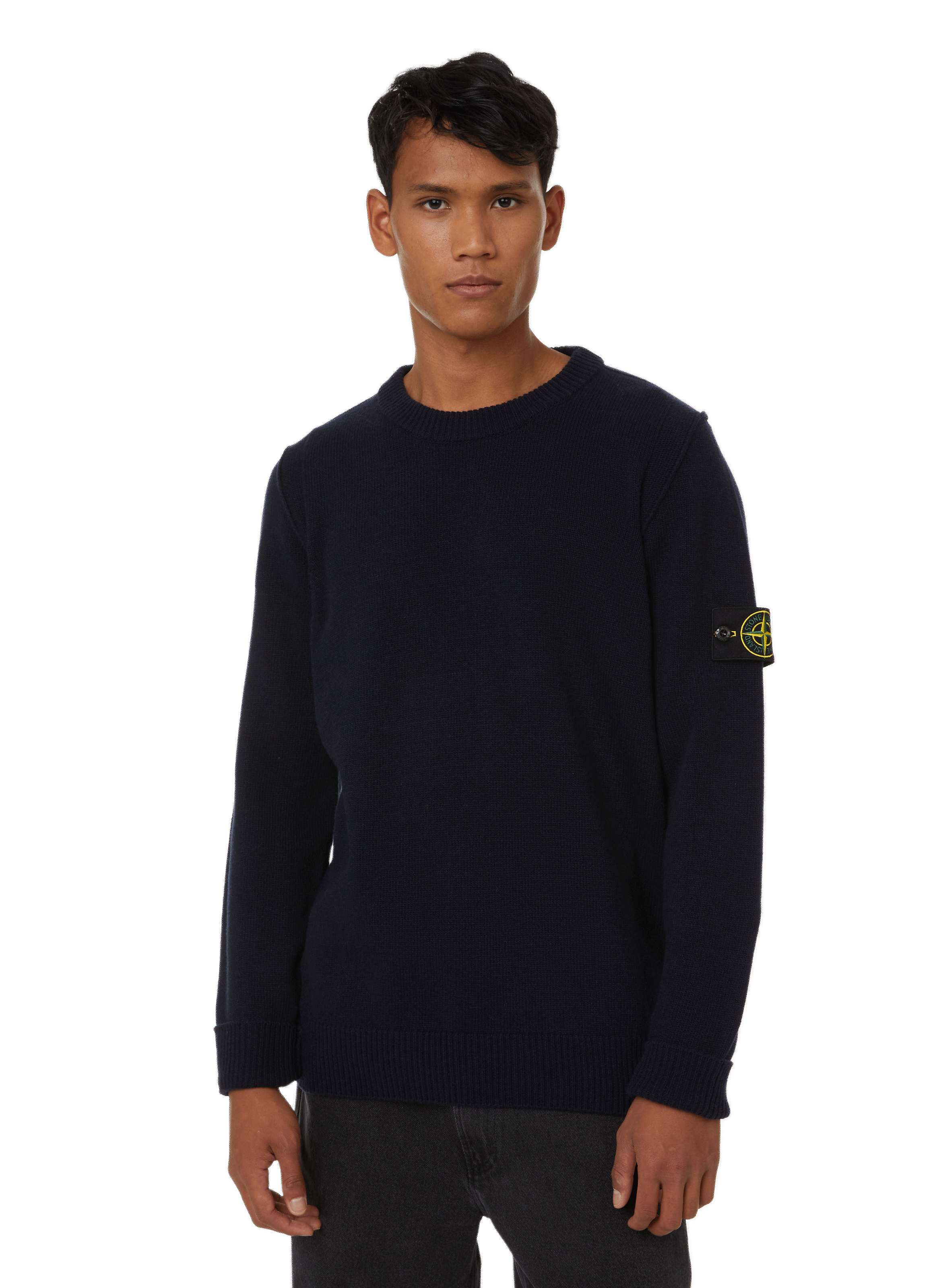 VIRGIN WOOL JUMPER - STONE ISLAND for MEN | Printemps.com