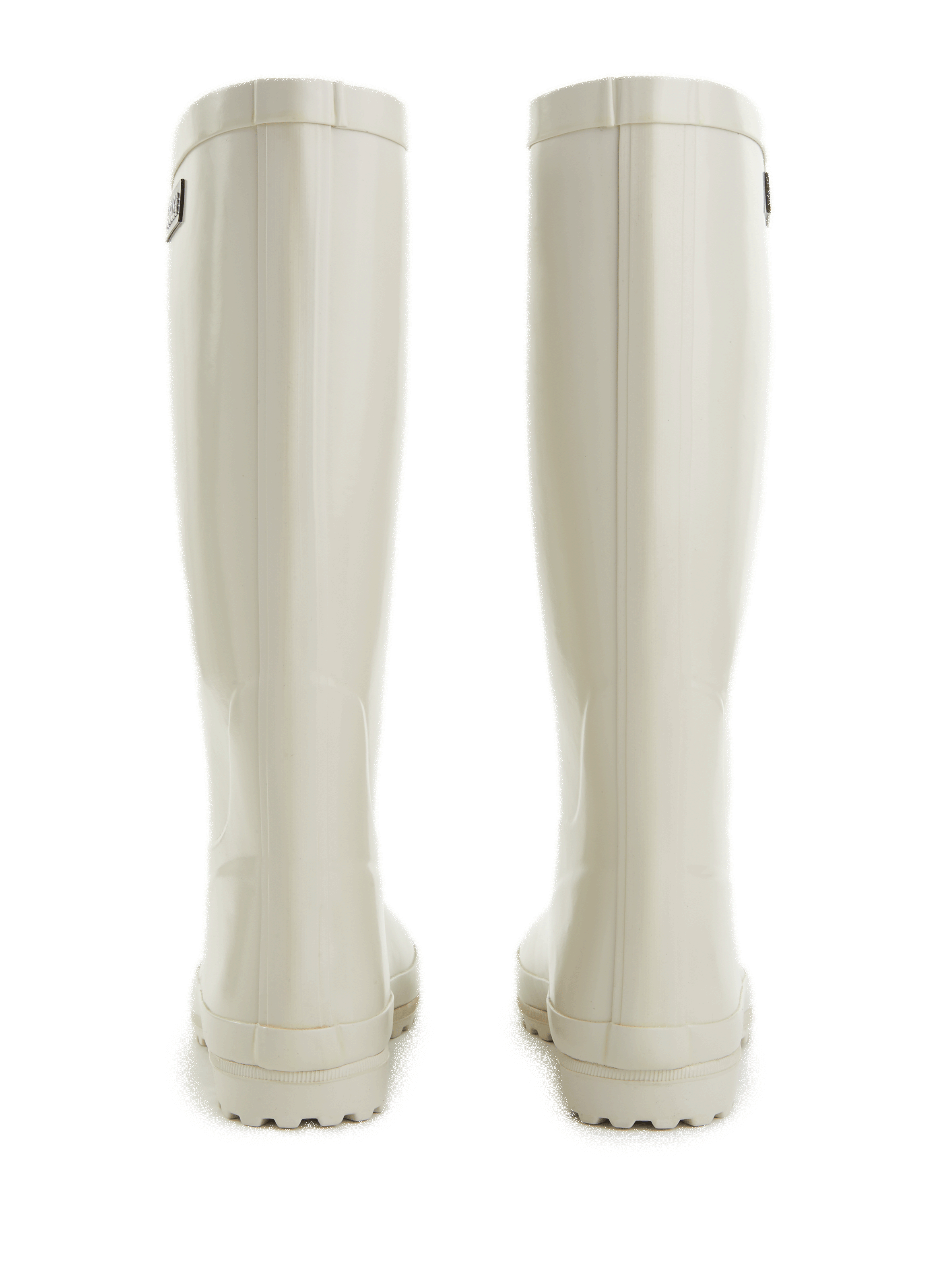 Patent rain boots AIGLE Beige