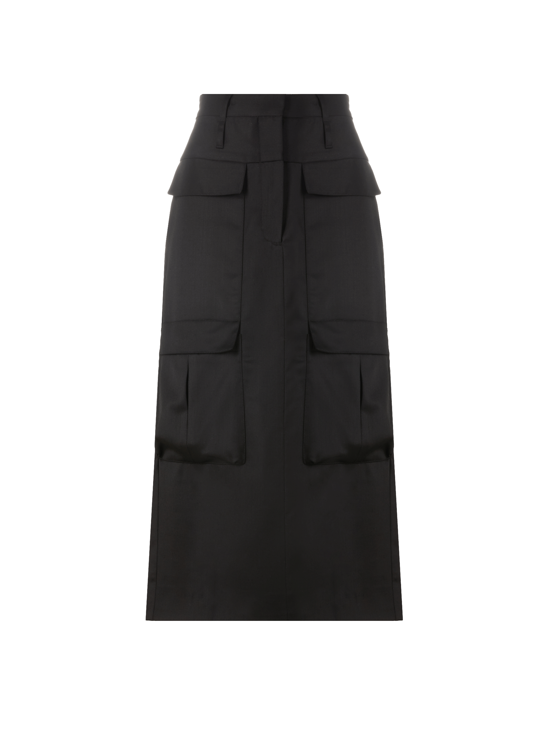 EUDON CHOI Cargo skirt Black