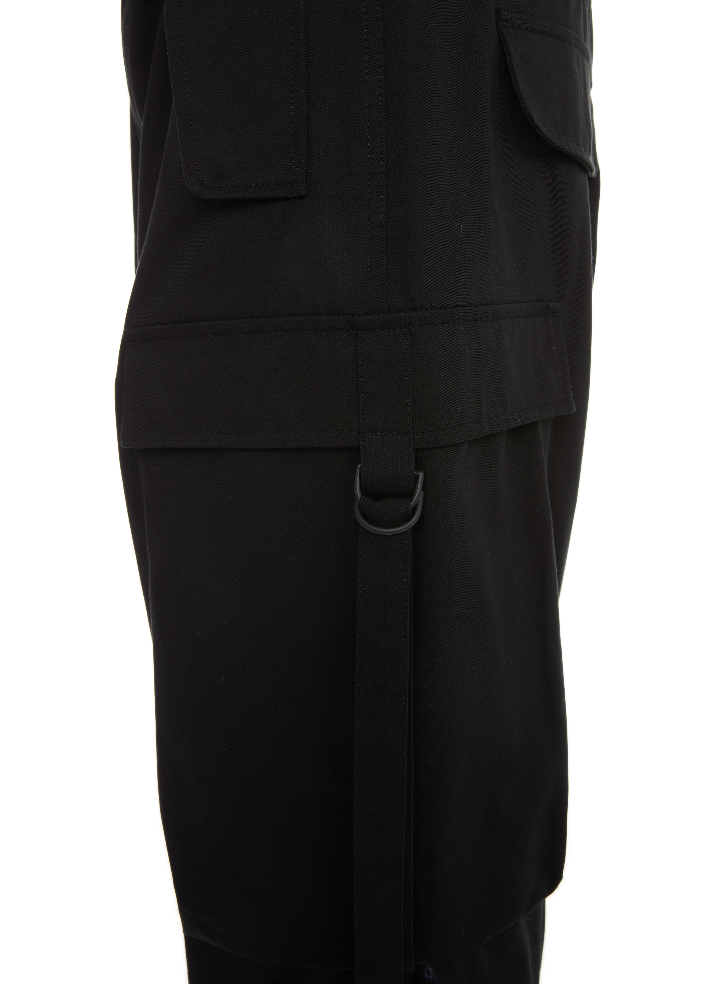 Pantalon cargo en coton GIVENCHY Noir