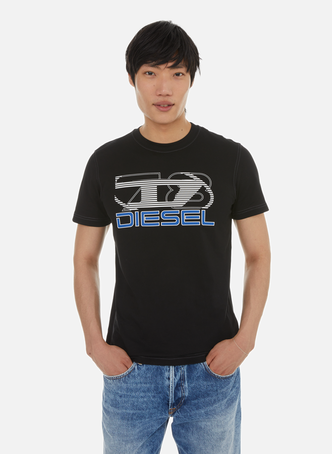 Cotton T-shirt with logo DIESEL