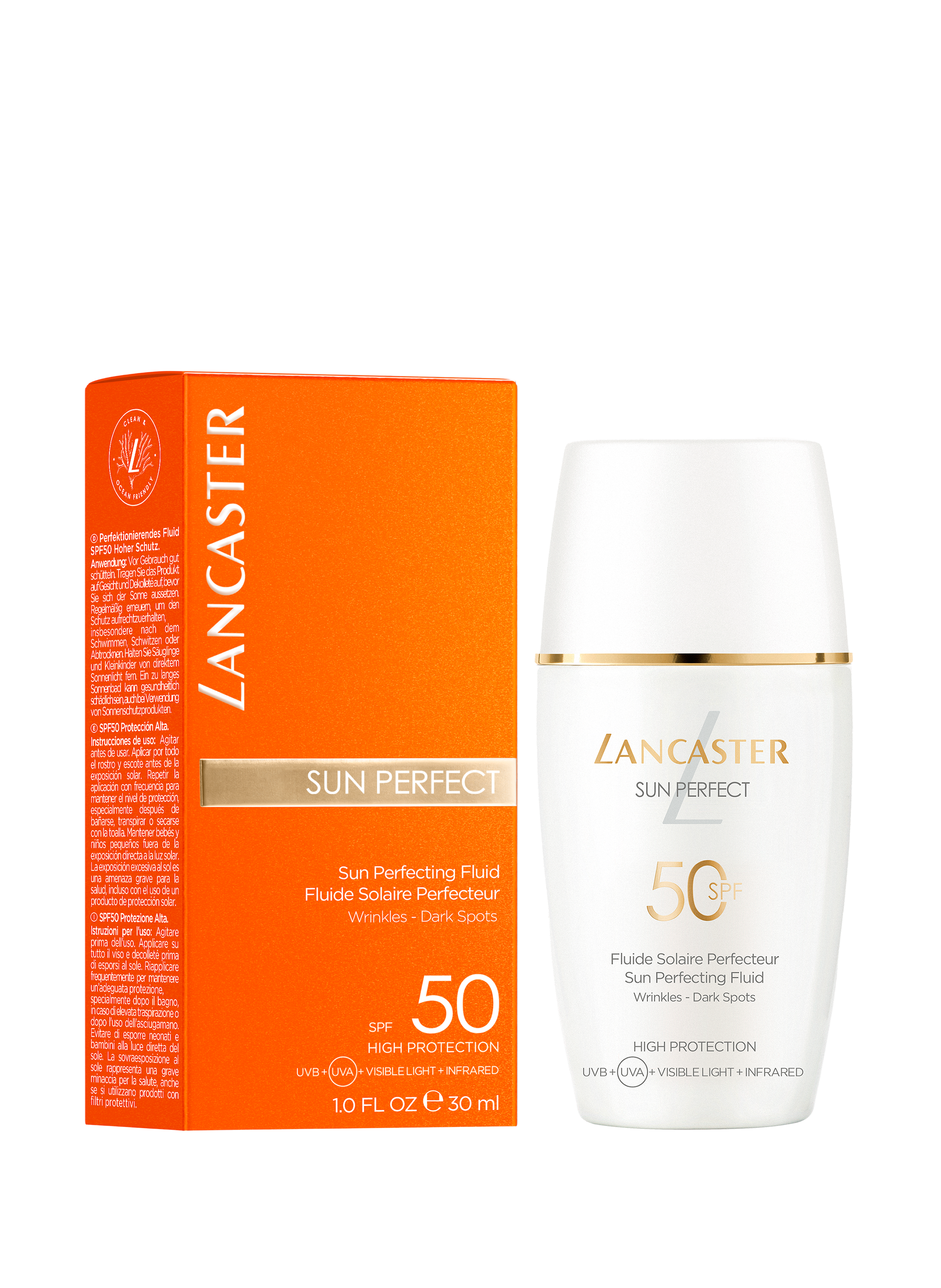 Sun Perfect Tinted Fluid - Face Sun Protection SPF50 LANCASTER No color