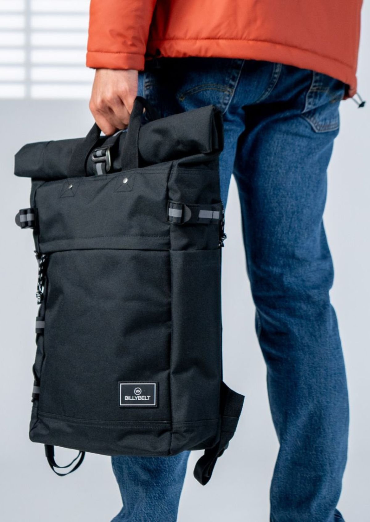 Sac à dos rolltop BILLYBELT Noir