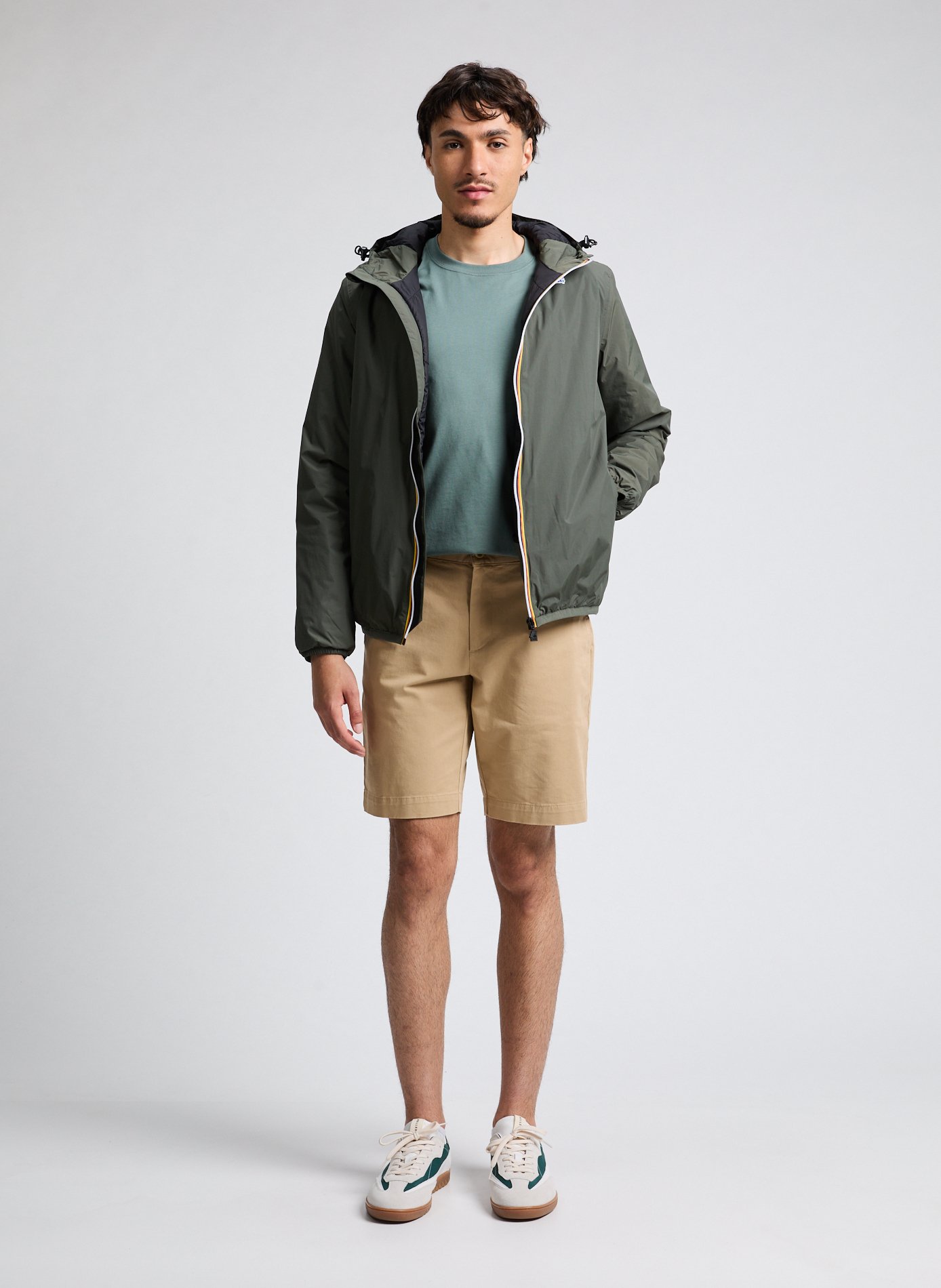 Jacket The Real Claude K-WAY Khaki
