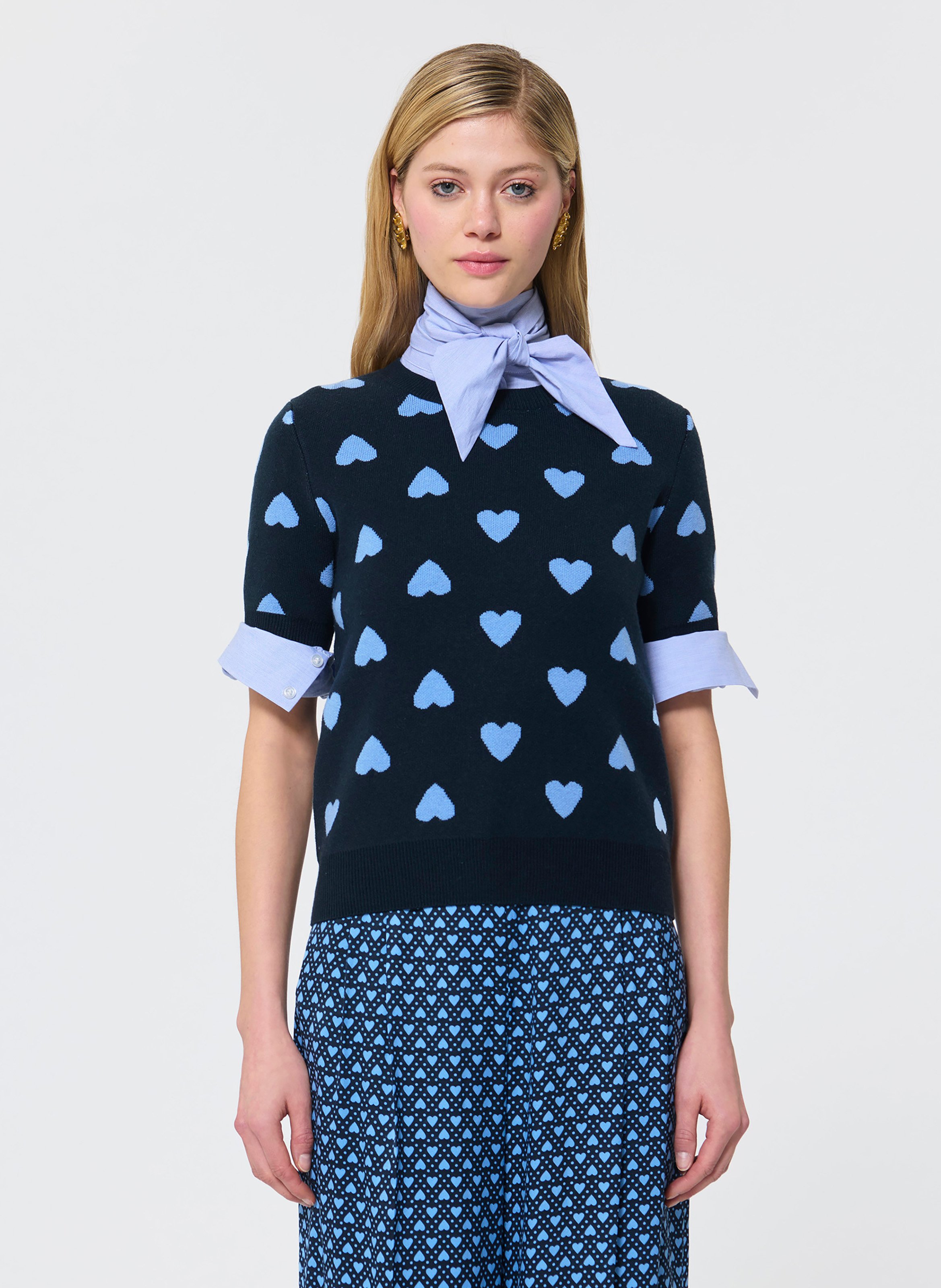 Pull polla TARA JARMON Bleu