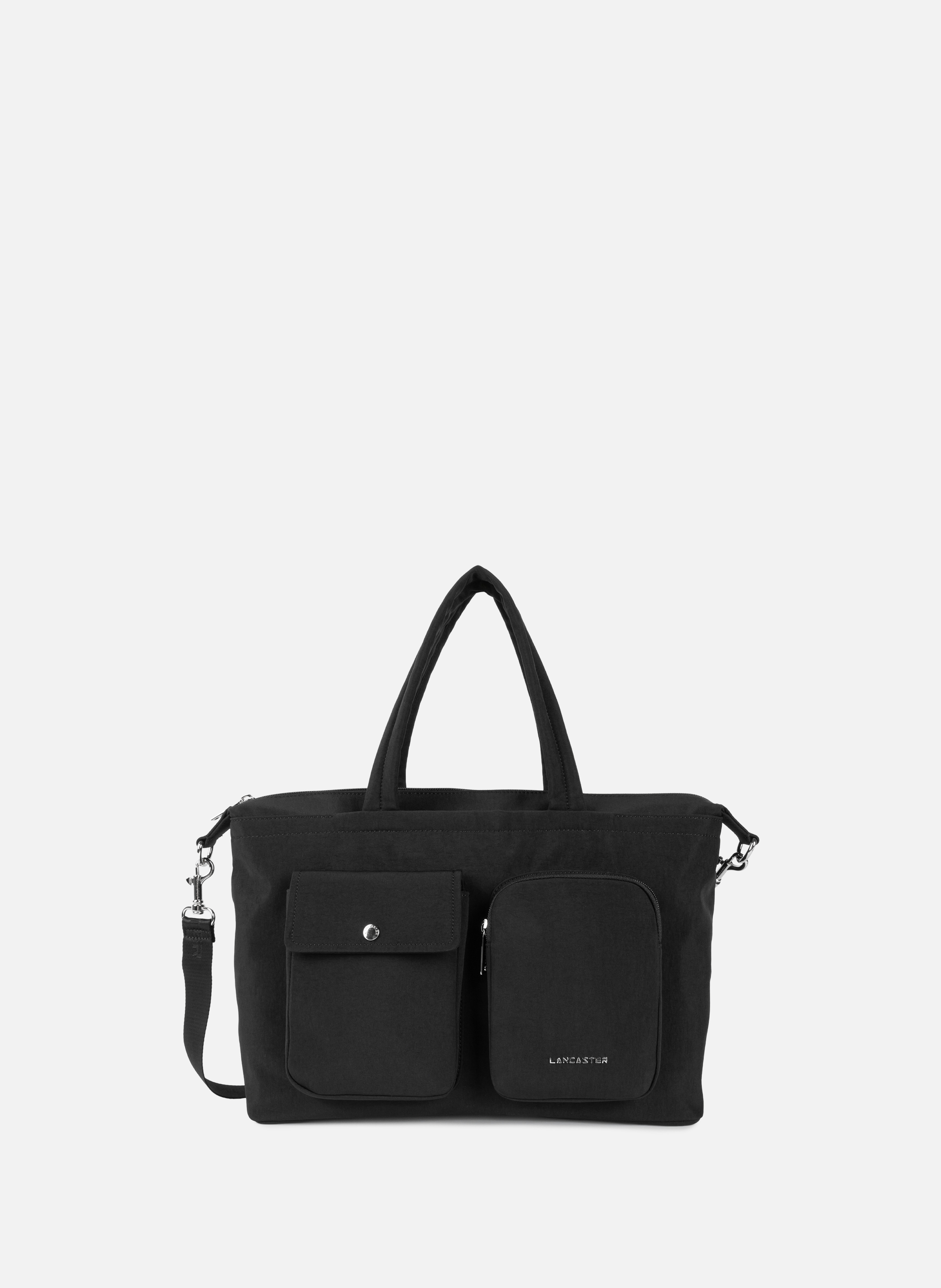 LANCASTER Sac à main bowling - basic pocket Noir