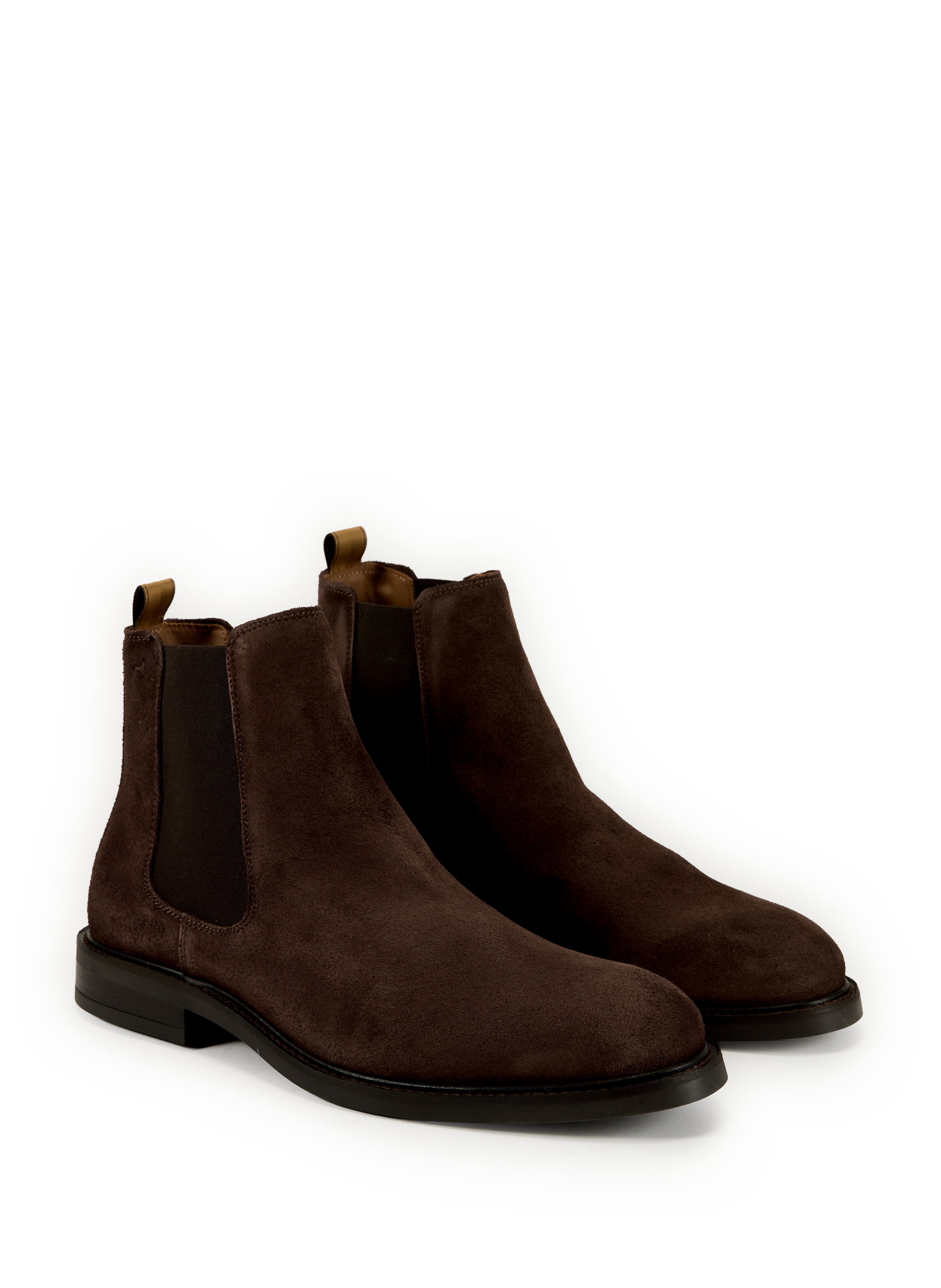 Leather Chelsea boots HACKETT Brown