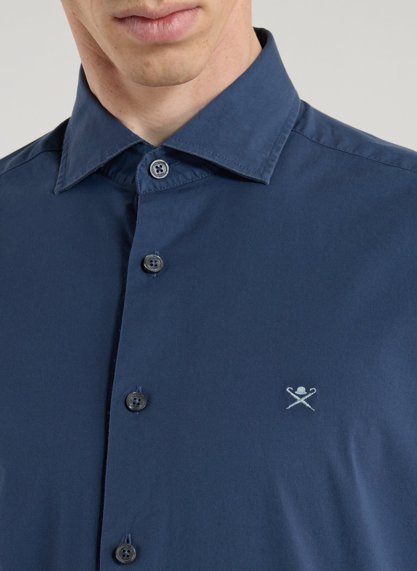 Chemise en coton  HACKETT Bleu