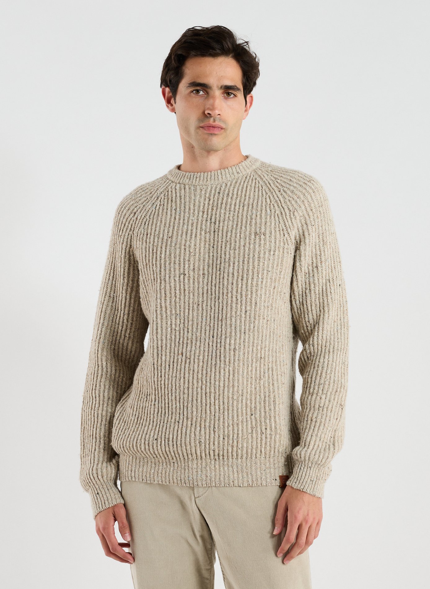 TIMBERLAND Pull en laine mélangée Beige