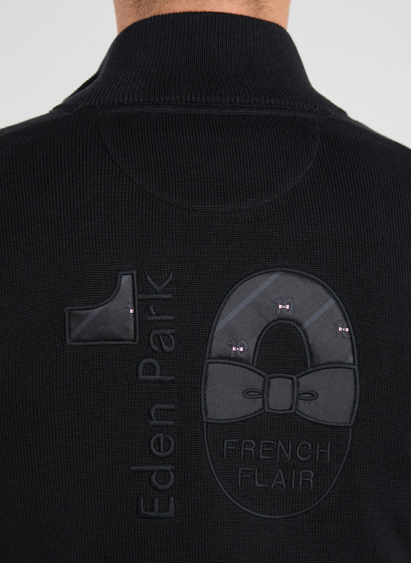 Cotton sweatshirt EDEN PARK Black