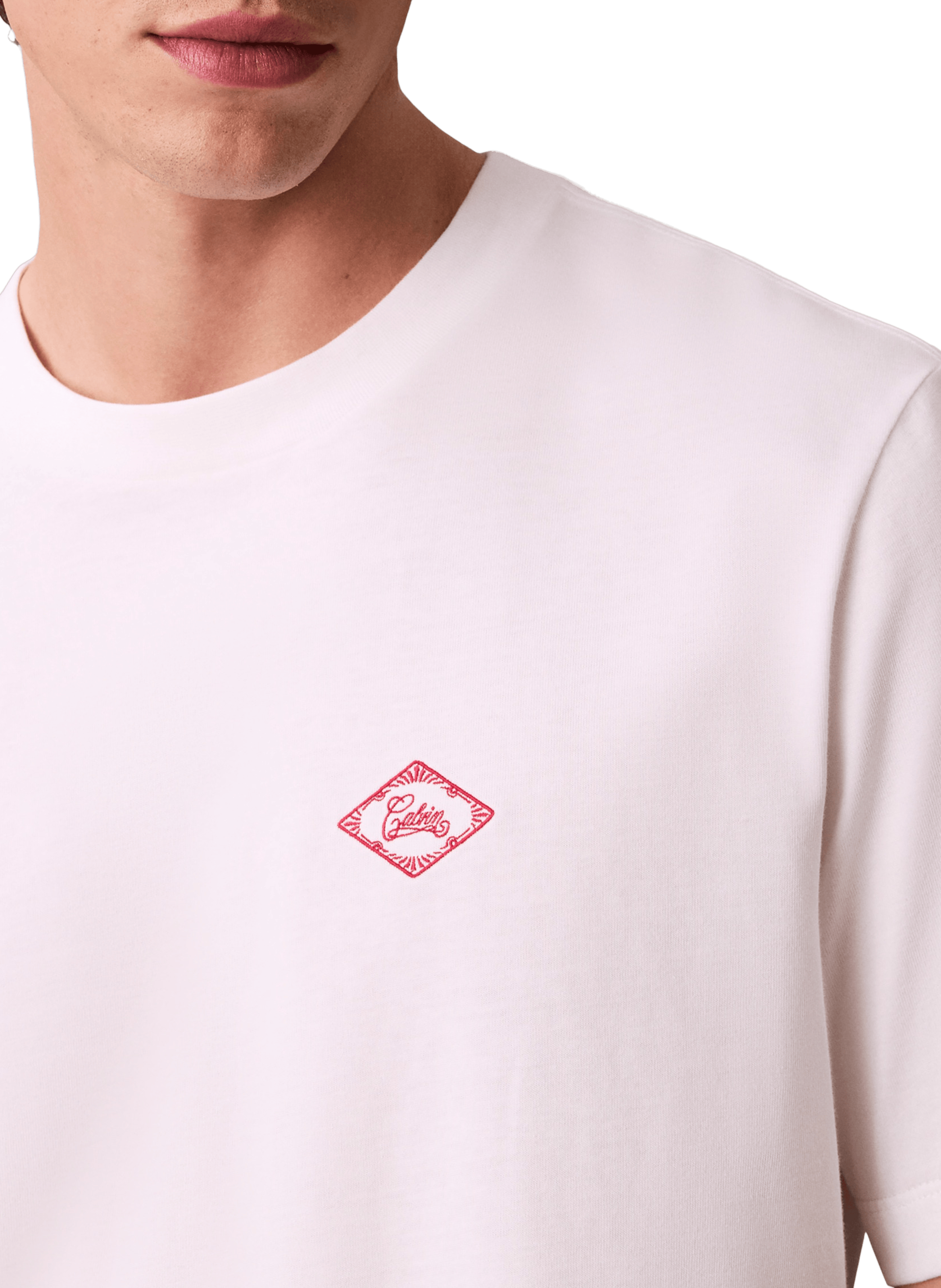Cotton Logo T-shirt CALVIN KLEIN White