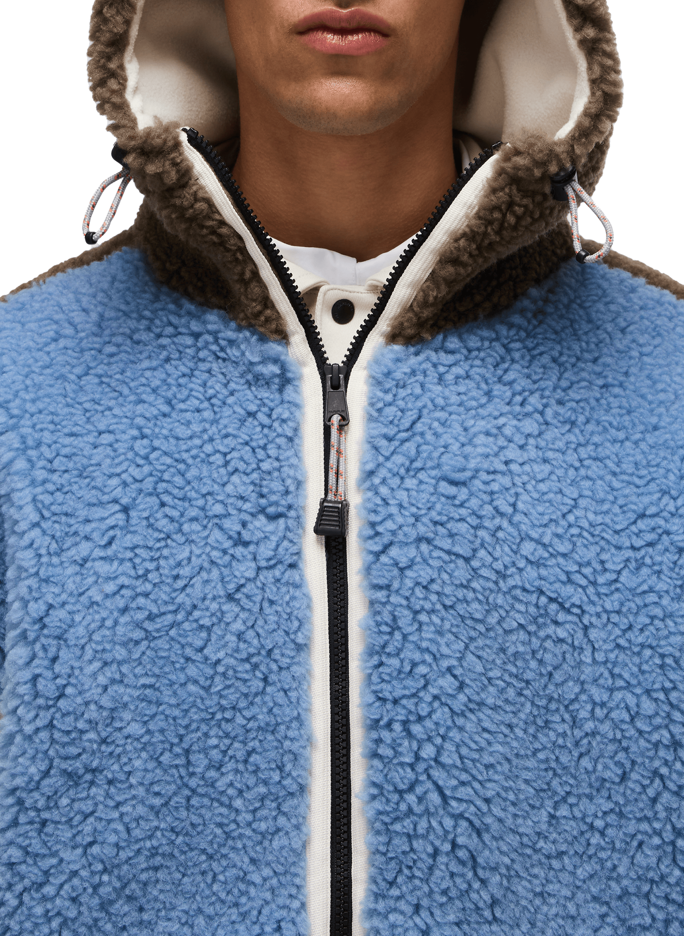 Straight hooded fleece jacket NAPAPIJRI Multicolour