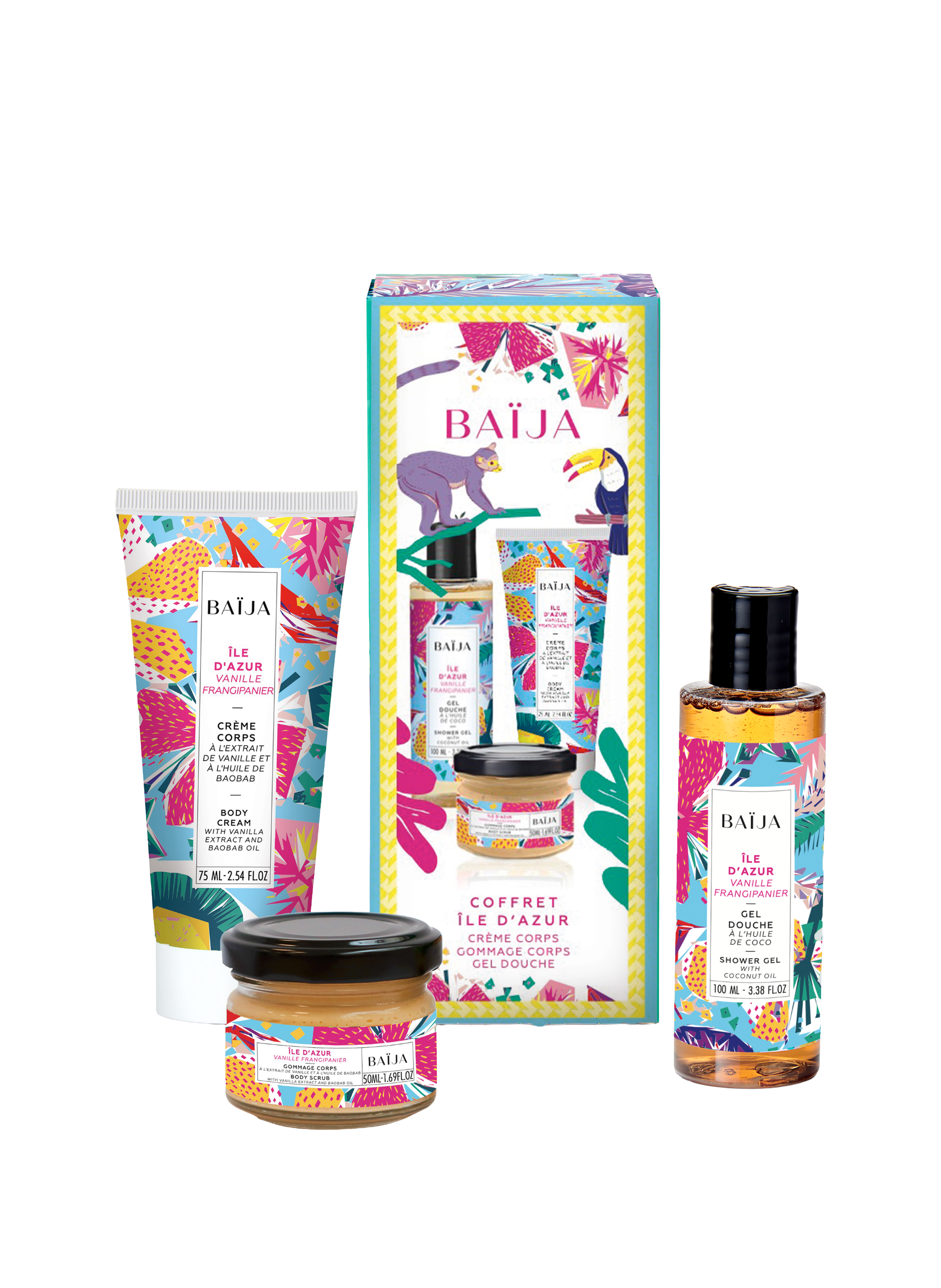 Coffret soin du corps Île d'Azur BAIJA No color