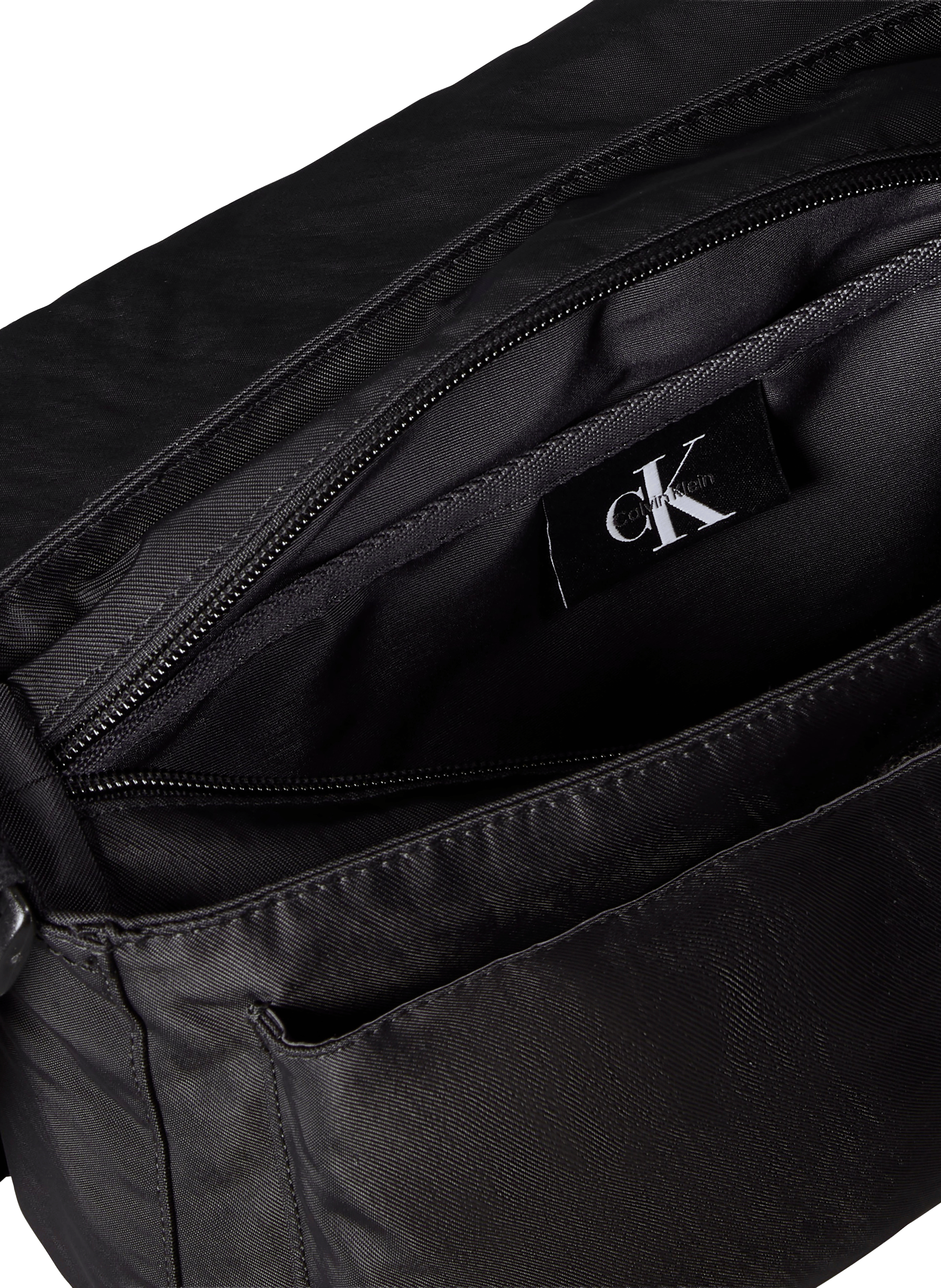 Sac messager bandoulière ajustable CALVIN KLEIN Noir