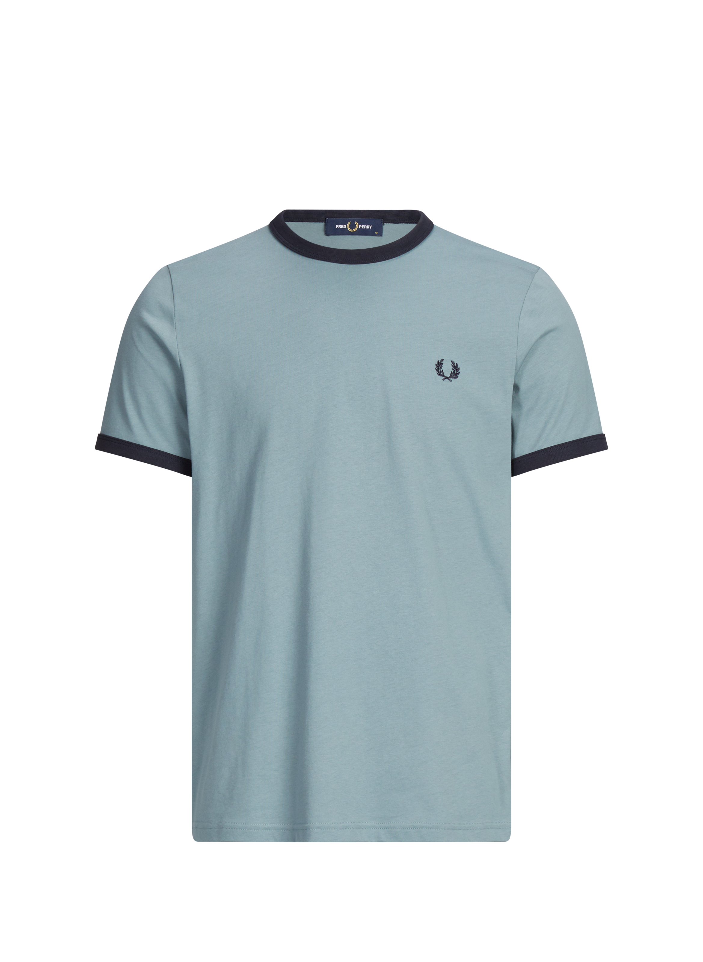 T-shirt with contrasting edges FRED PERRY Blue