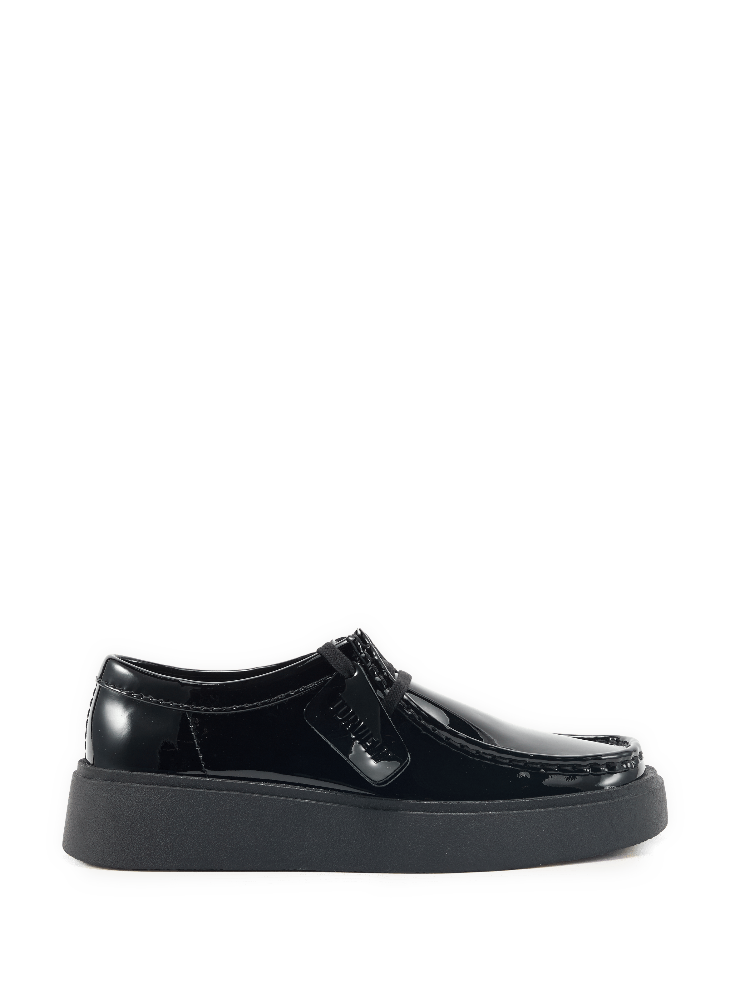 Patent leather loafers CLARKS Black