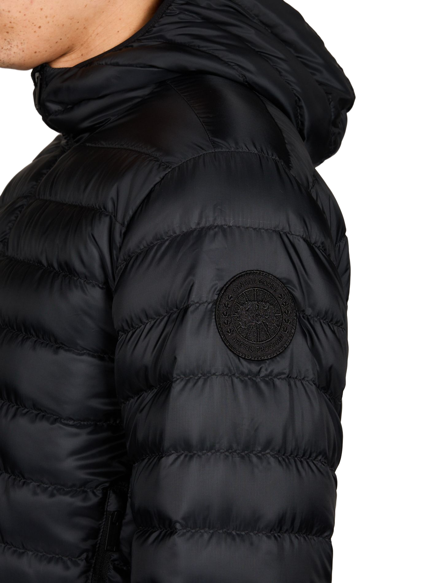 Piumino diritto collo alto CANADA GOOSE Nero