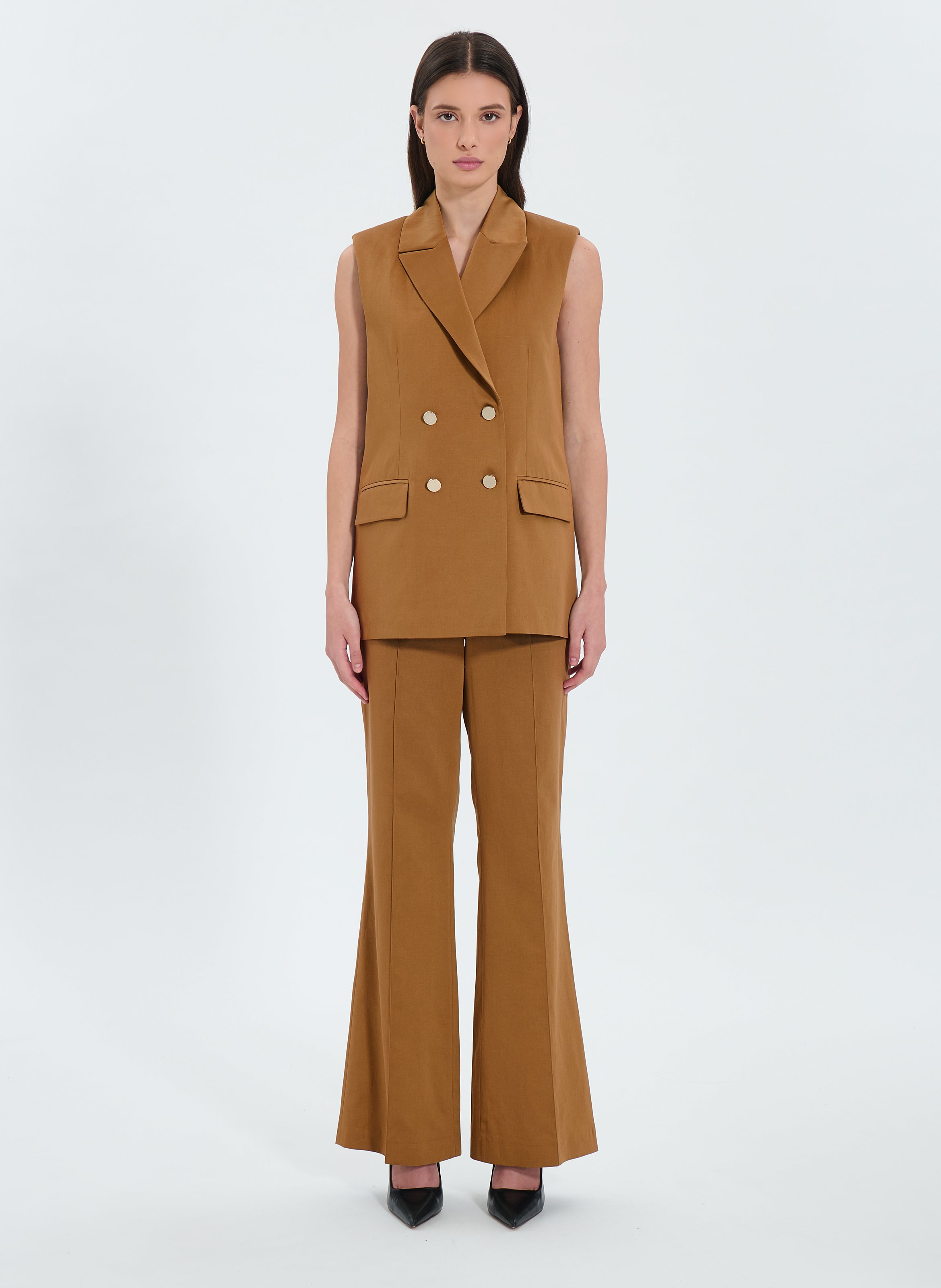 Veste  vaasa ZAPA Marron