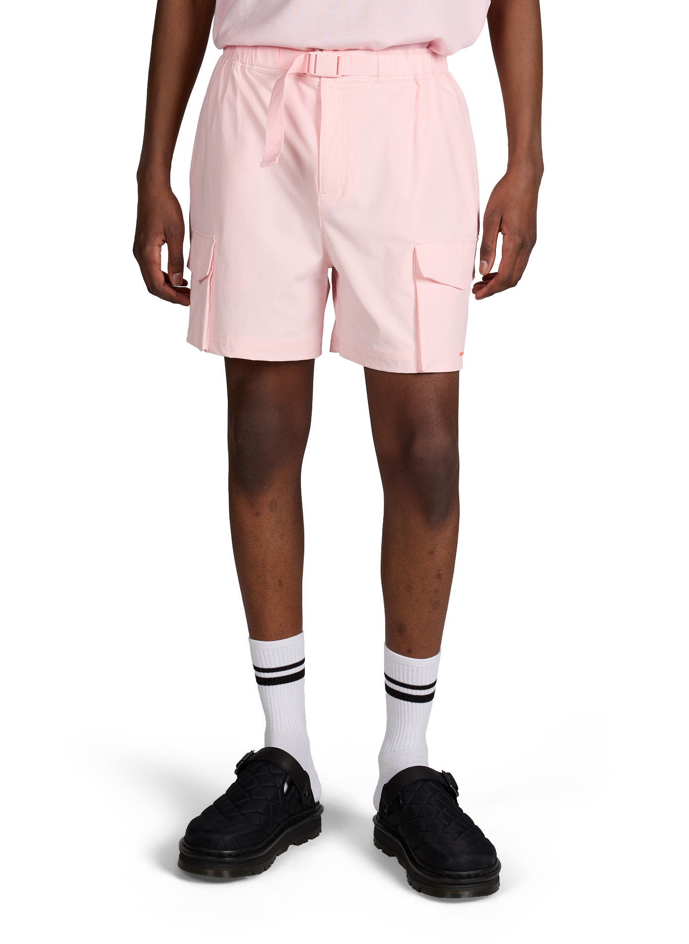 Gerader Shorts mit Taschen GERTRUDE ET GASTON Rosa