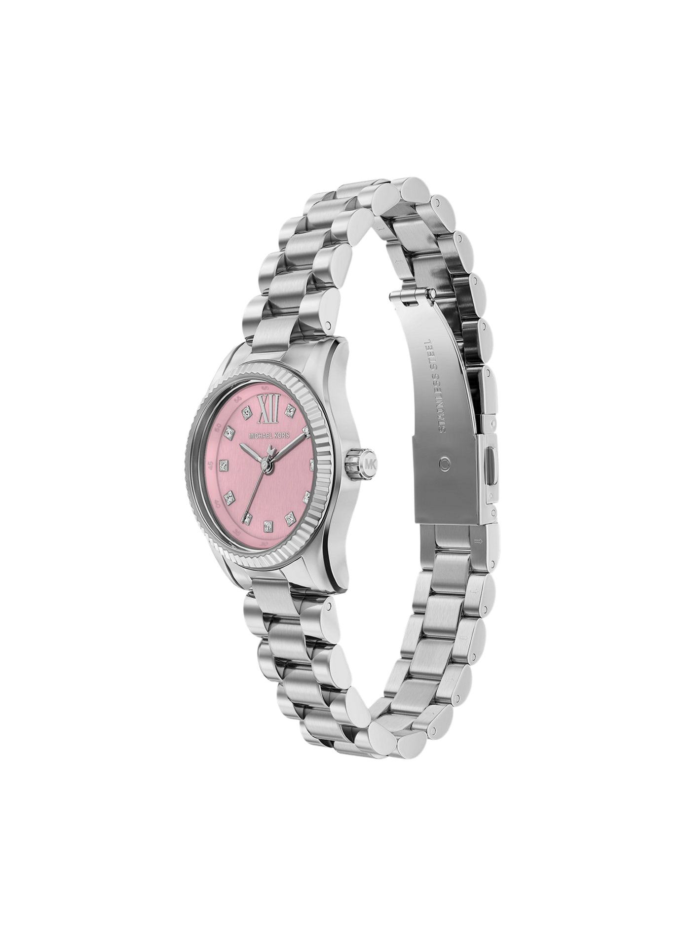Montre quartz Petite Lexington en acier inoxydable MICHAEL KORS MONTRES Rose