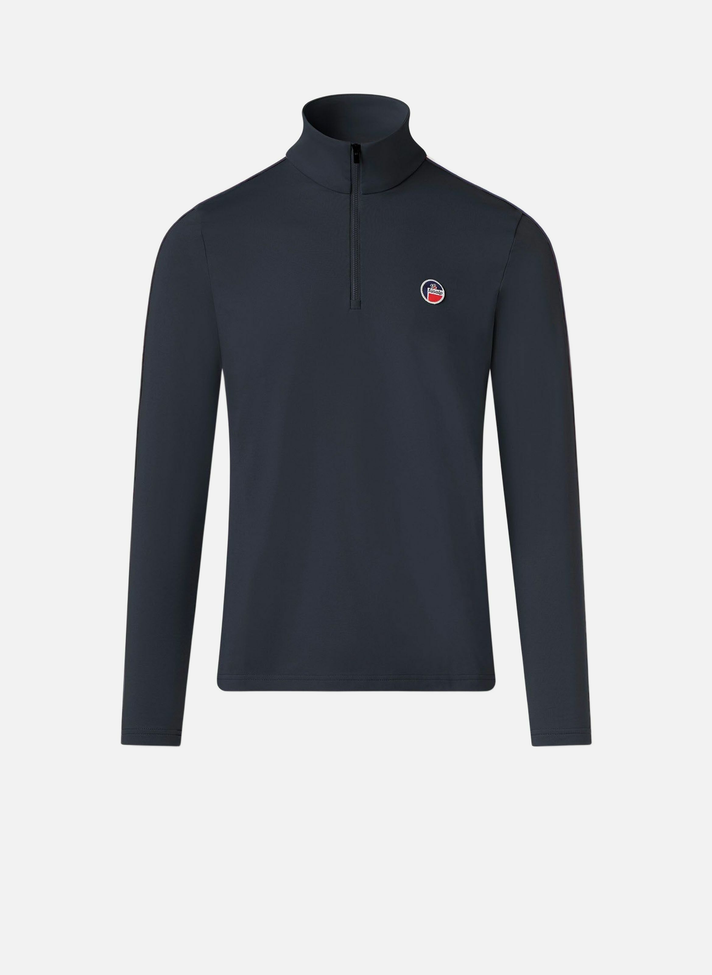 Sous pull mario col montant coupe regular | Bleu FUSALP Homme