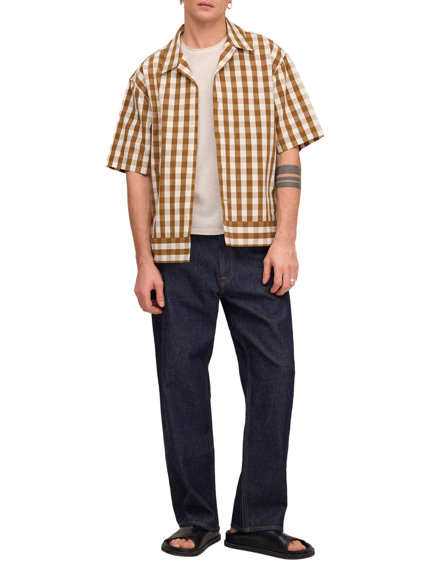 Reed checkered cotton shirt NN.07 Multicolour