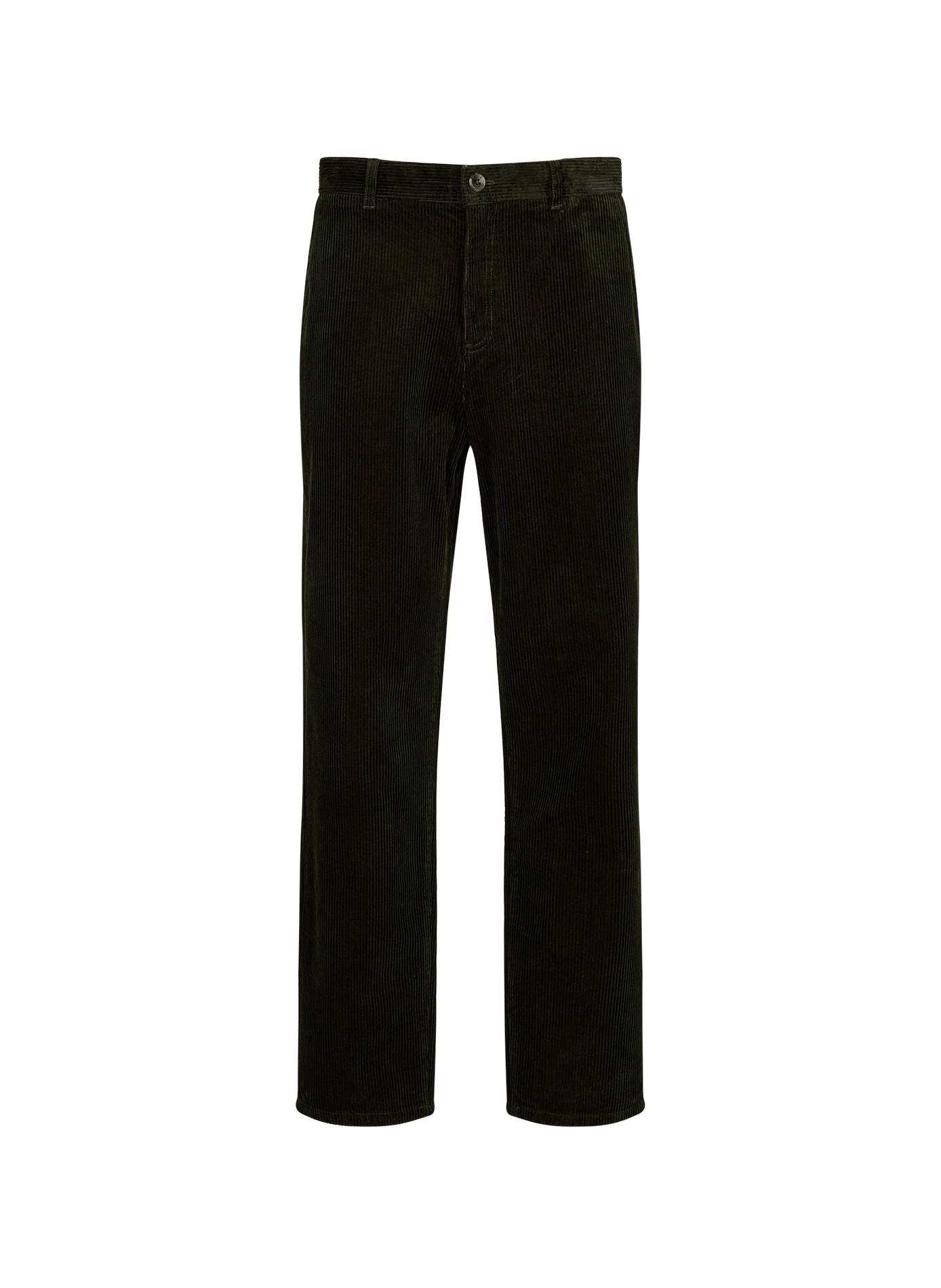 Samt Cordhose aus Baumwolle LES DEUX Grun