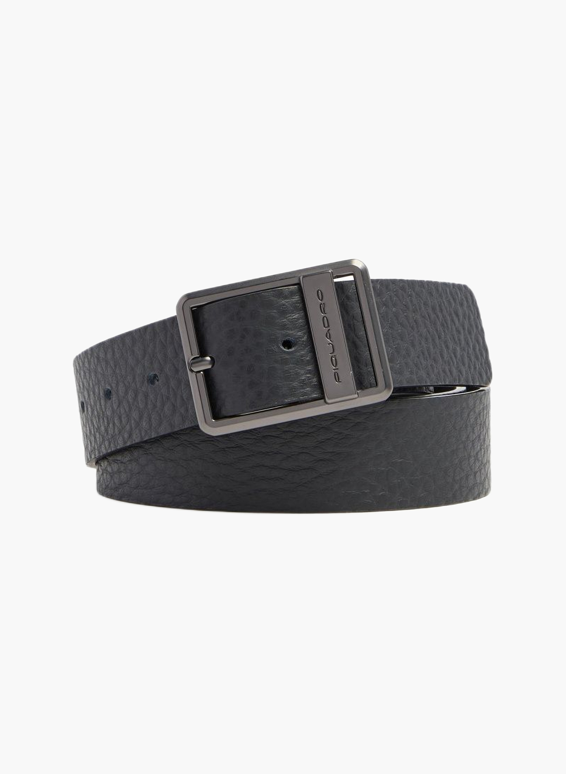 Ceinture homme en cuir avec boucle-ardillon PIQUADRO Noir