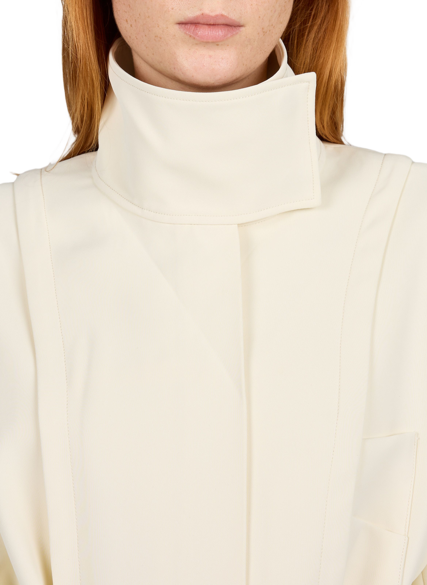 Einfarbige Gürteljacke VIRELLE CHRISTOPHER ESBER Beige