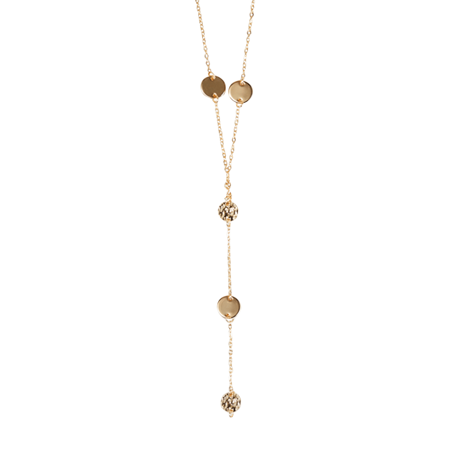 Lange ketting van staal LA FEE MARABOUTEE Goud