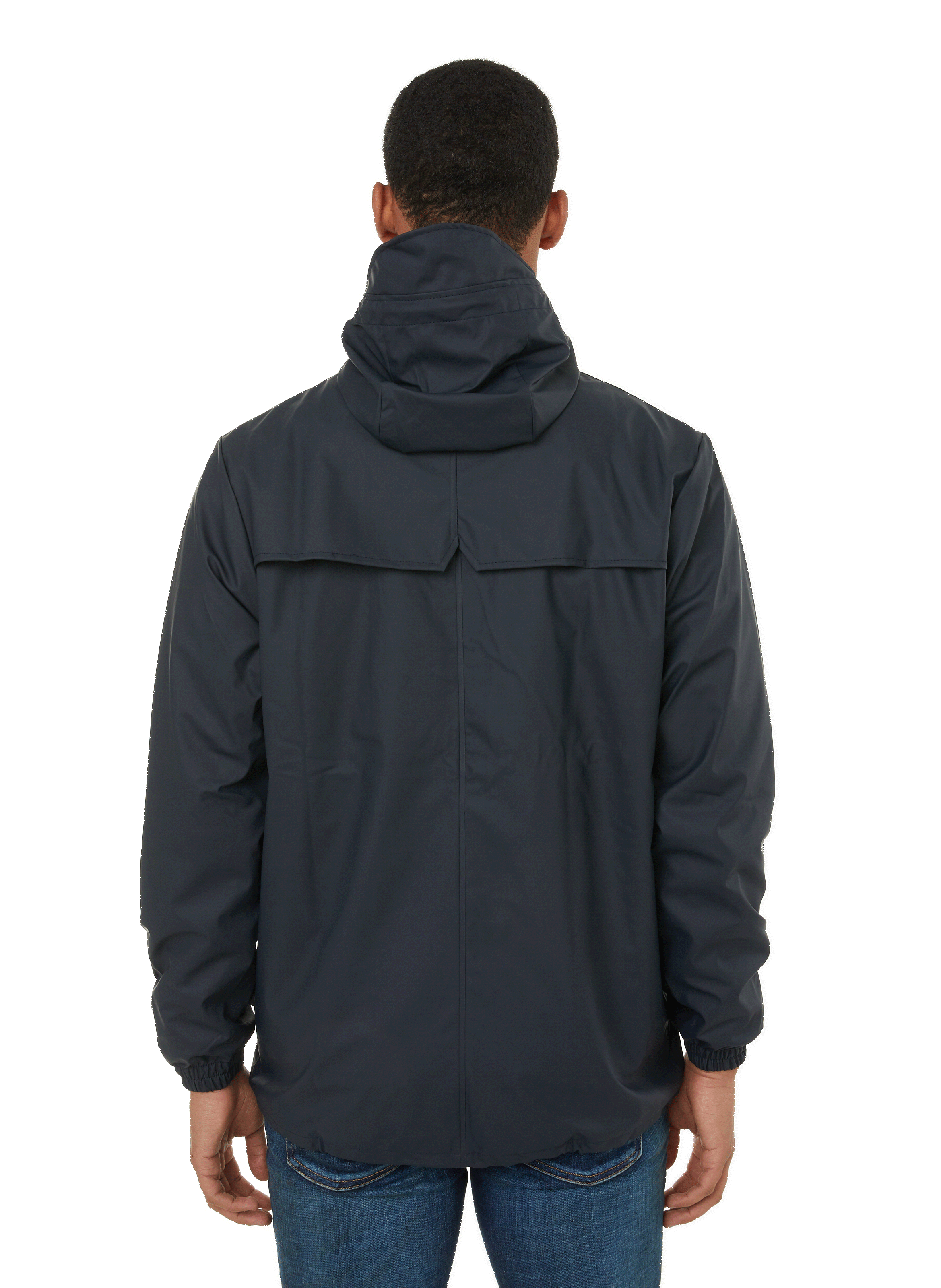 Veste imperméable à capuche RAINS Bleu