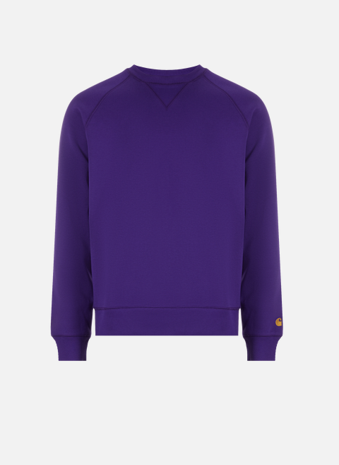 Sweatshirt en coton PurpleCARHARTT WIP 
