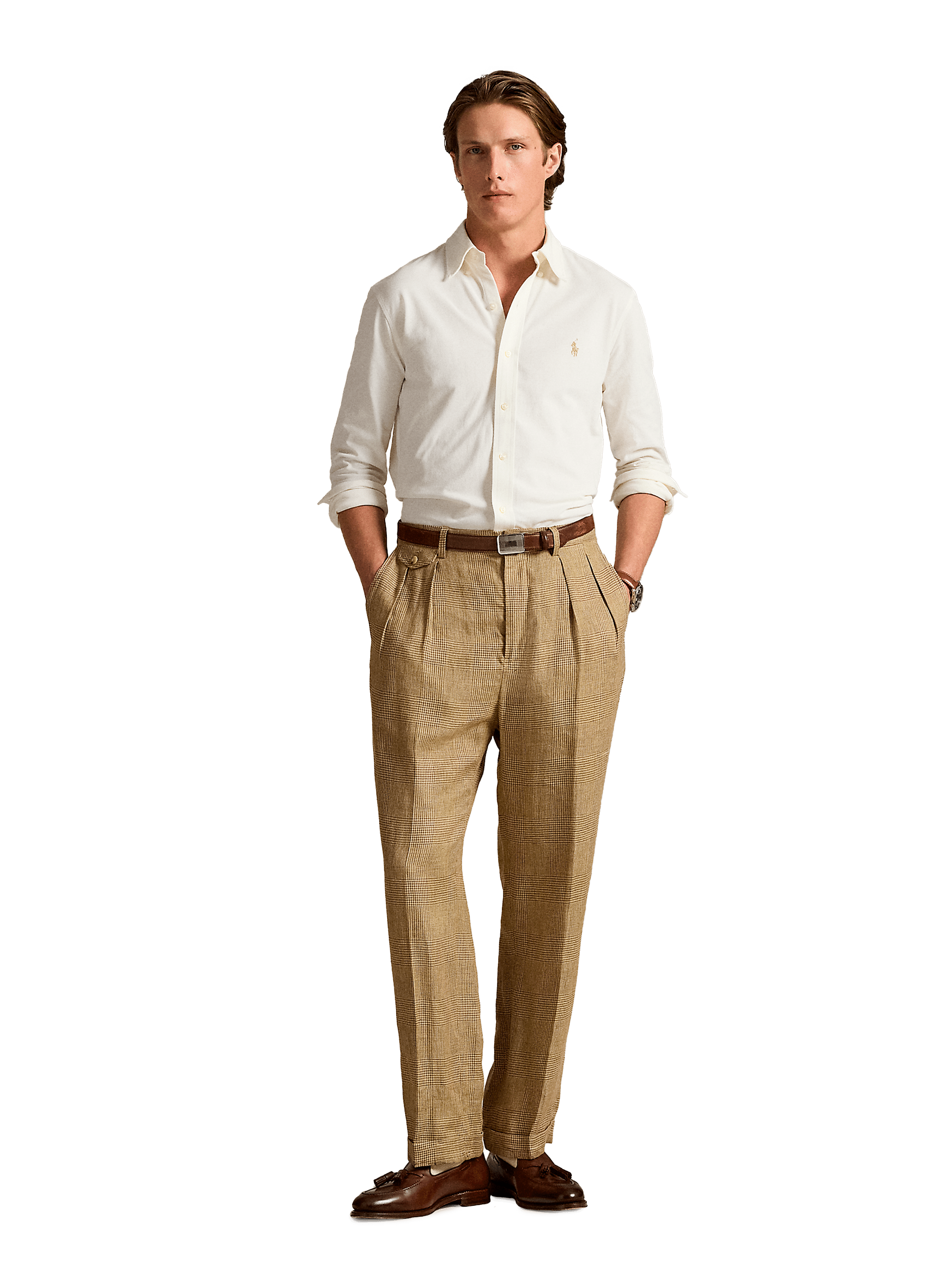 Chemise en coton POLO RALPH LAUREN Multicolore