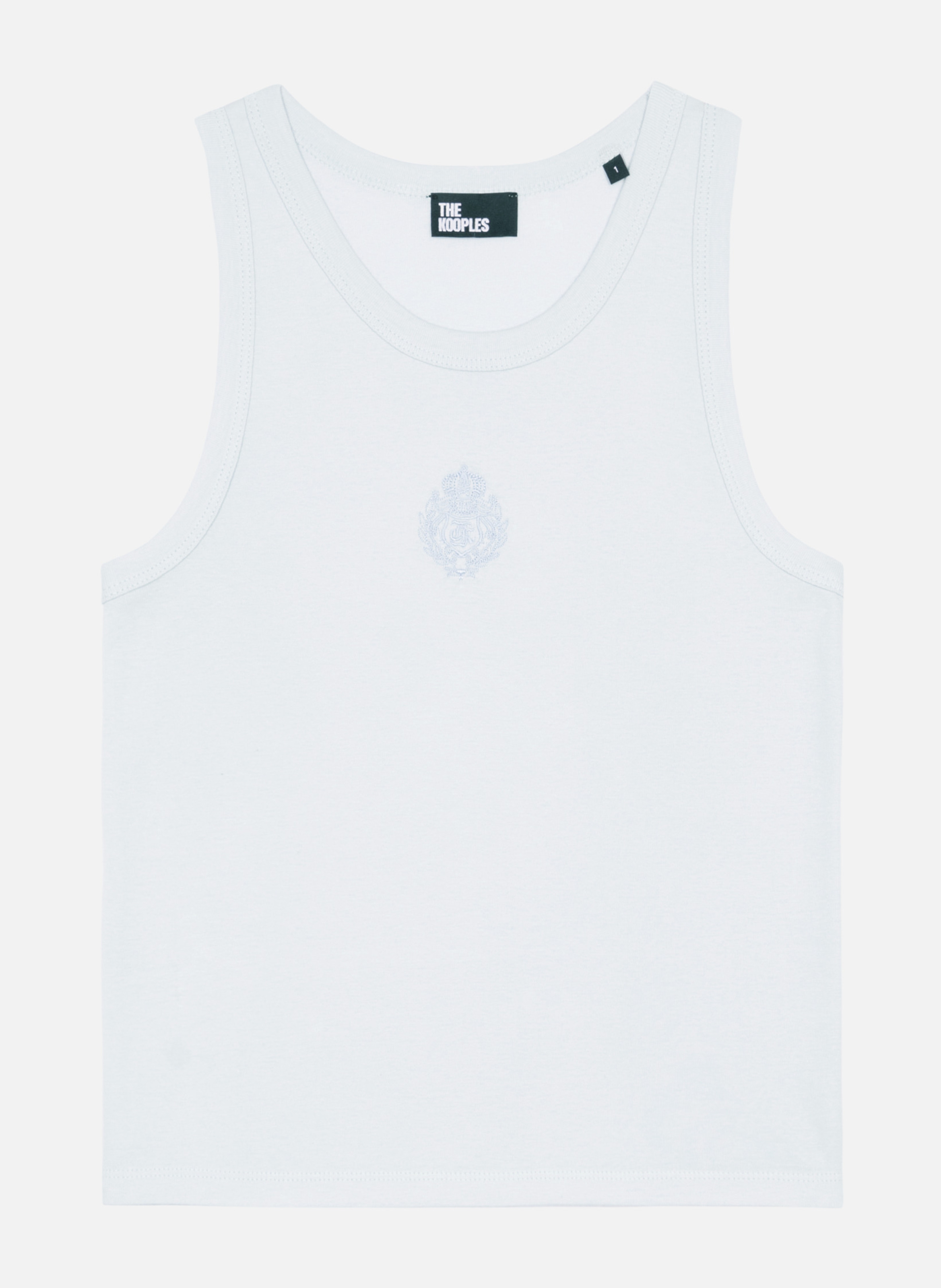 Débardeur avec blason THE KOOPLES Bleu