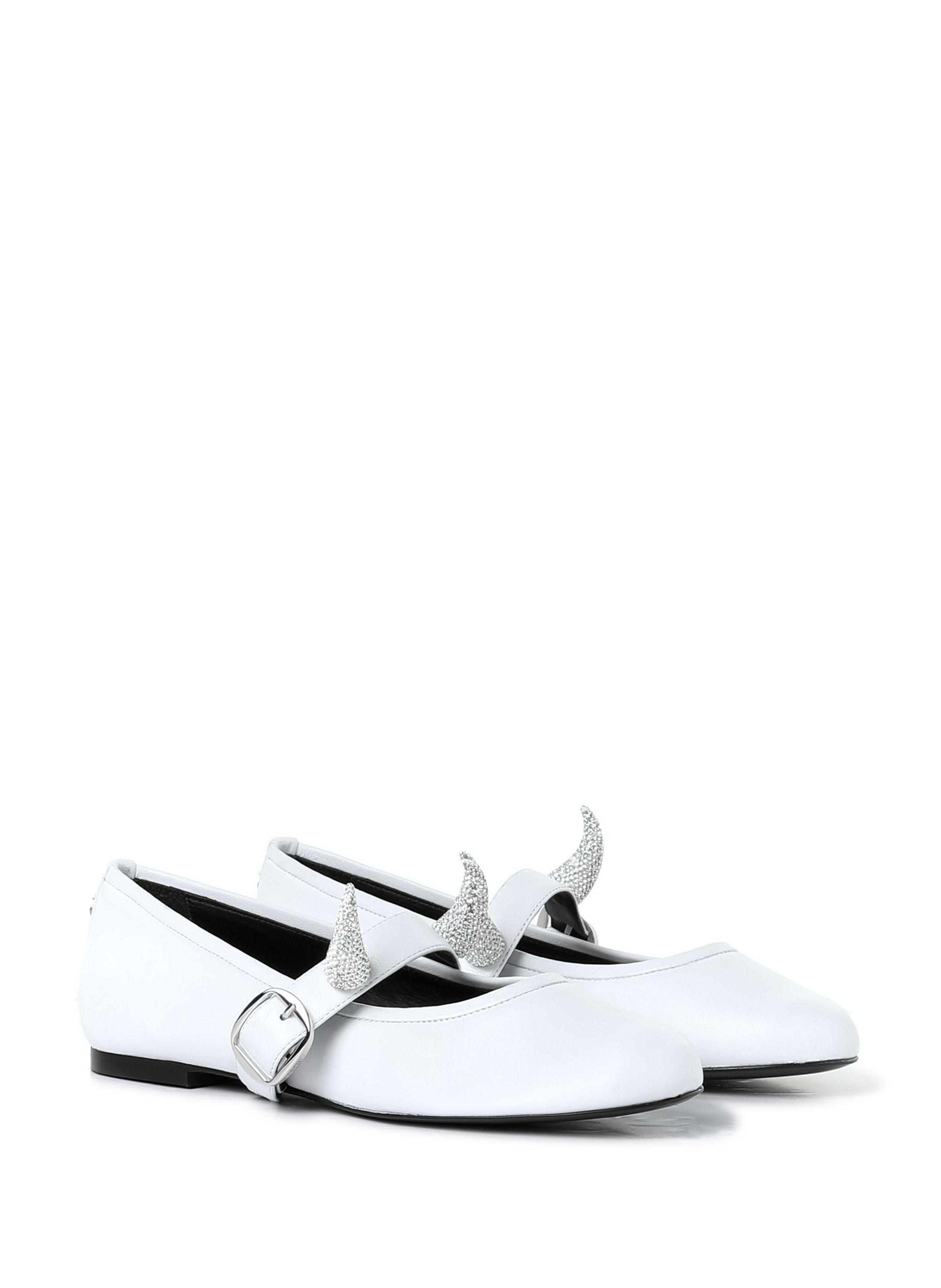 Ballerinas Dysney x Coperni Horn Belt COPERNI White