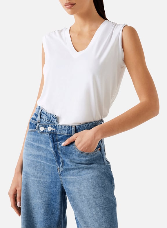Top fluide Blanc by GUESS GUESS Top fluide Blanc
