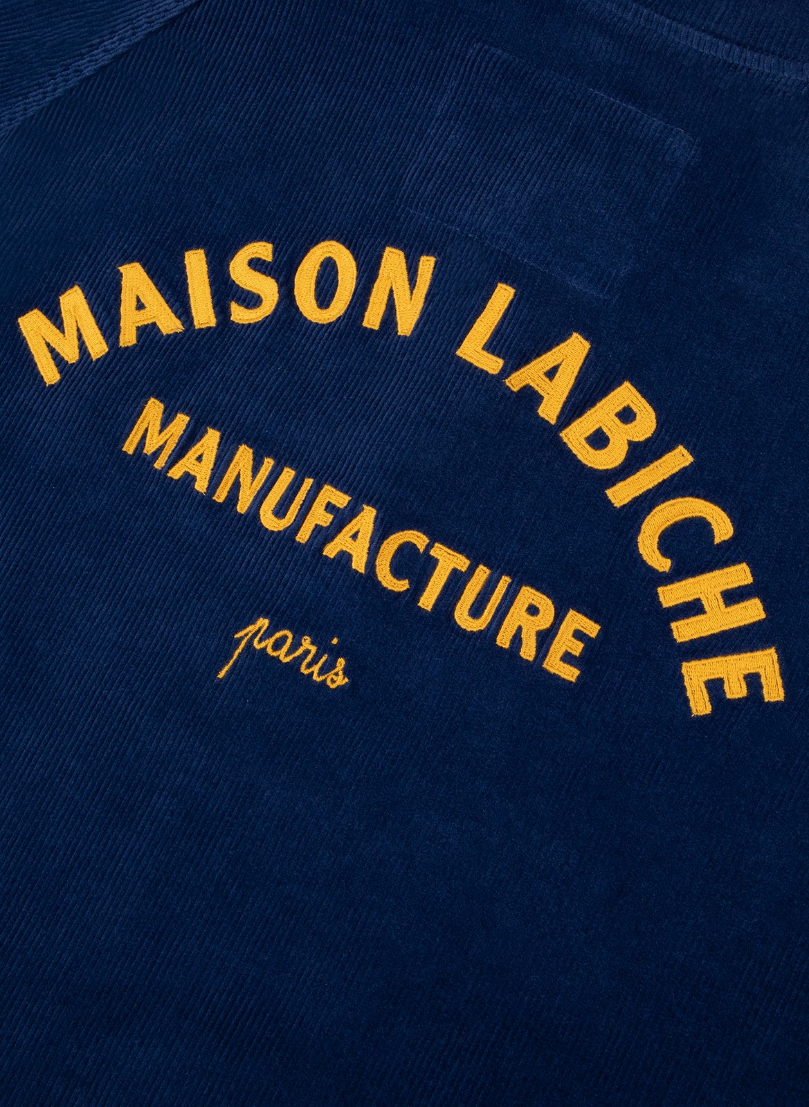 Veste droite Amelot en coton MAISON LABICHE Bleu