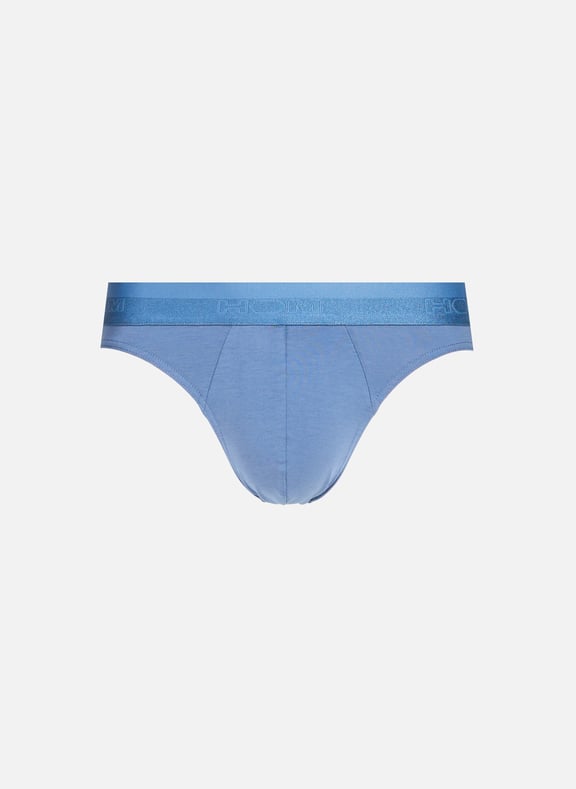 Cotton-blend briefs Blue by HOM HOM Cotton-blend briefs Blue