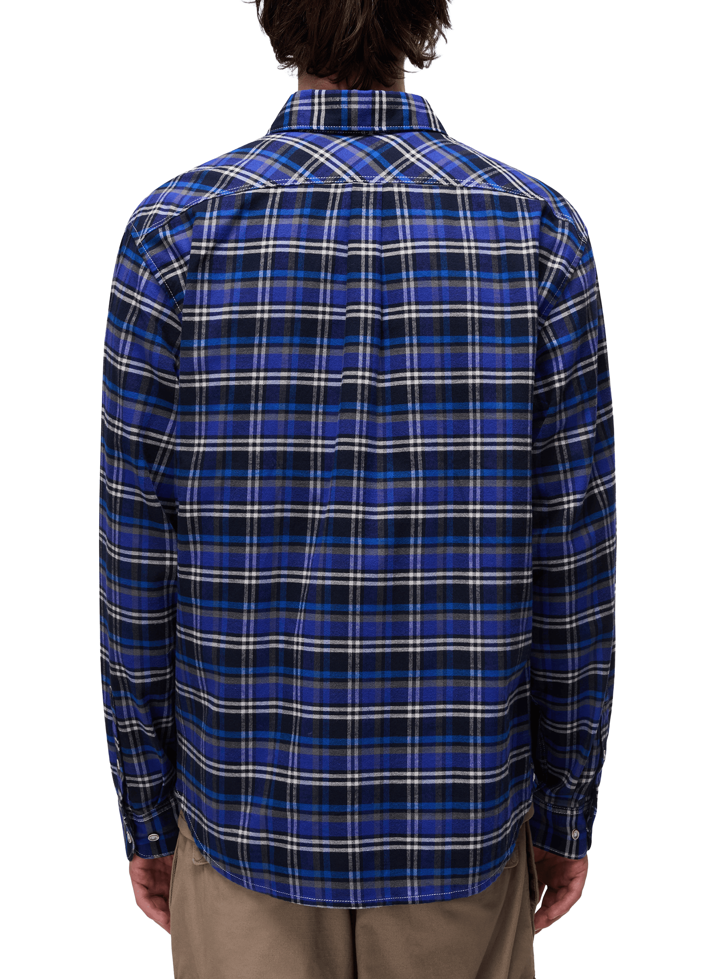 Checked shirt with American collar in cotton NAPAPIJRI Multicolour