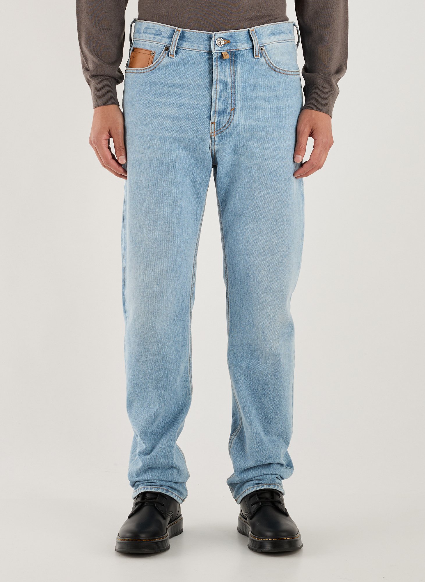 JACOB COHEN Jean slim en coton Bleu