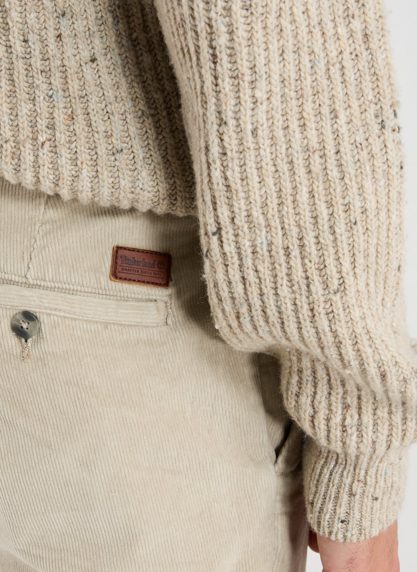 Corduroy chinos TIMBERLAND Beige