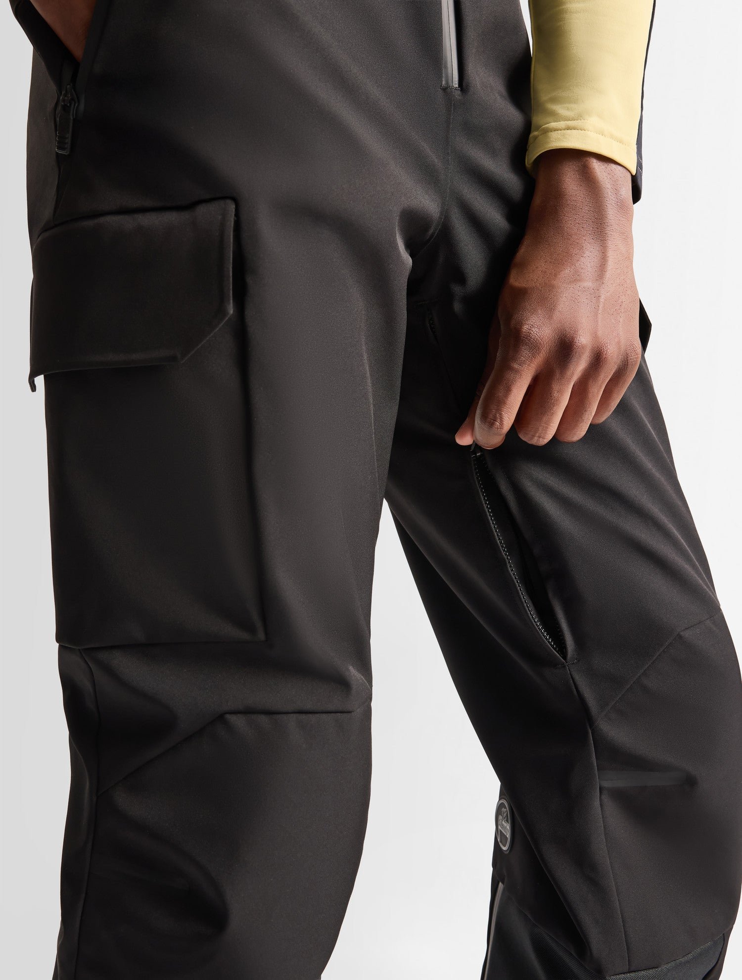 Pantalon de ski nino coupe regular FUSALP Noir