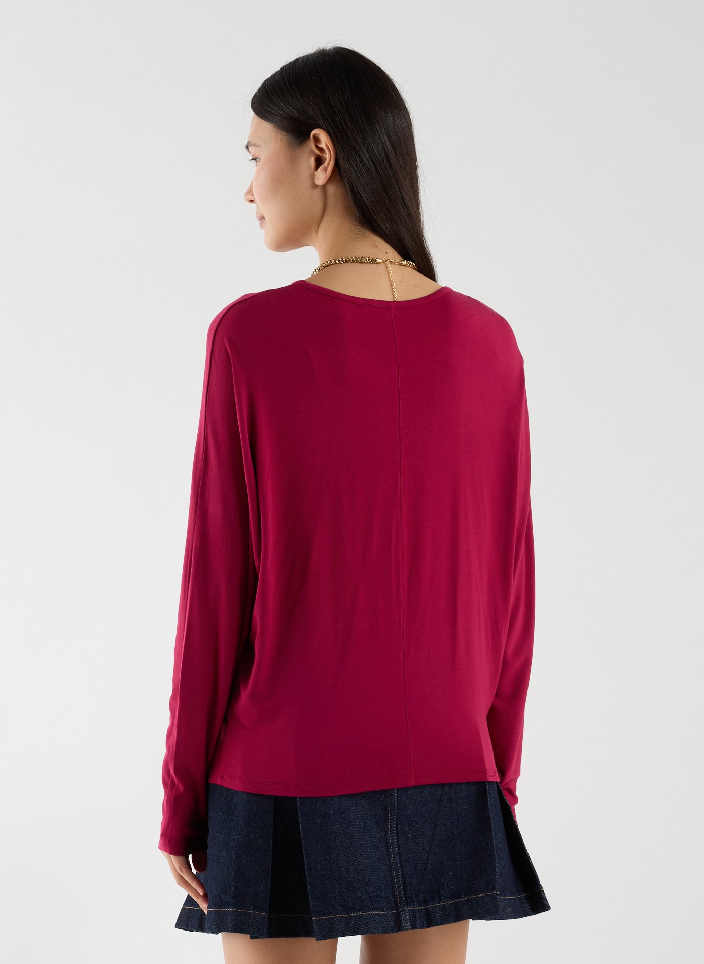 T-shirt fluide CALVIN KLEIN Rouge