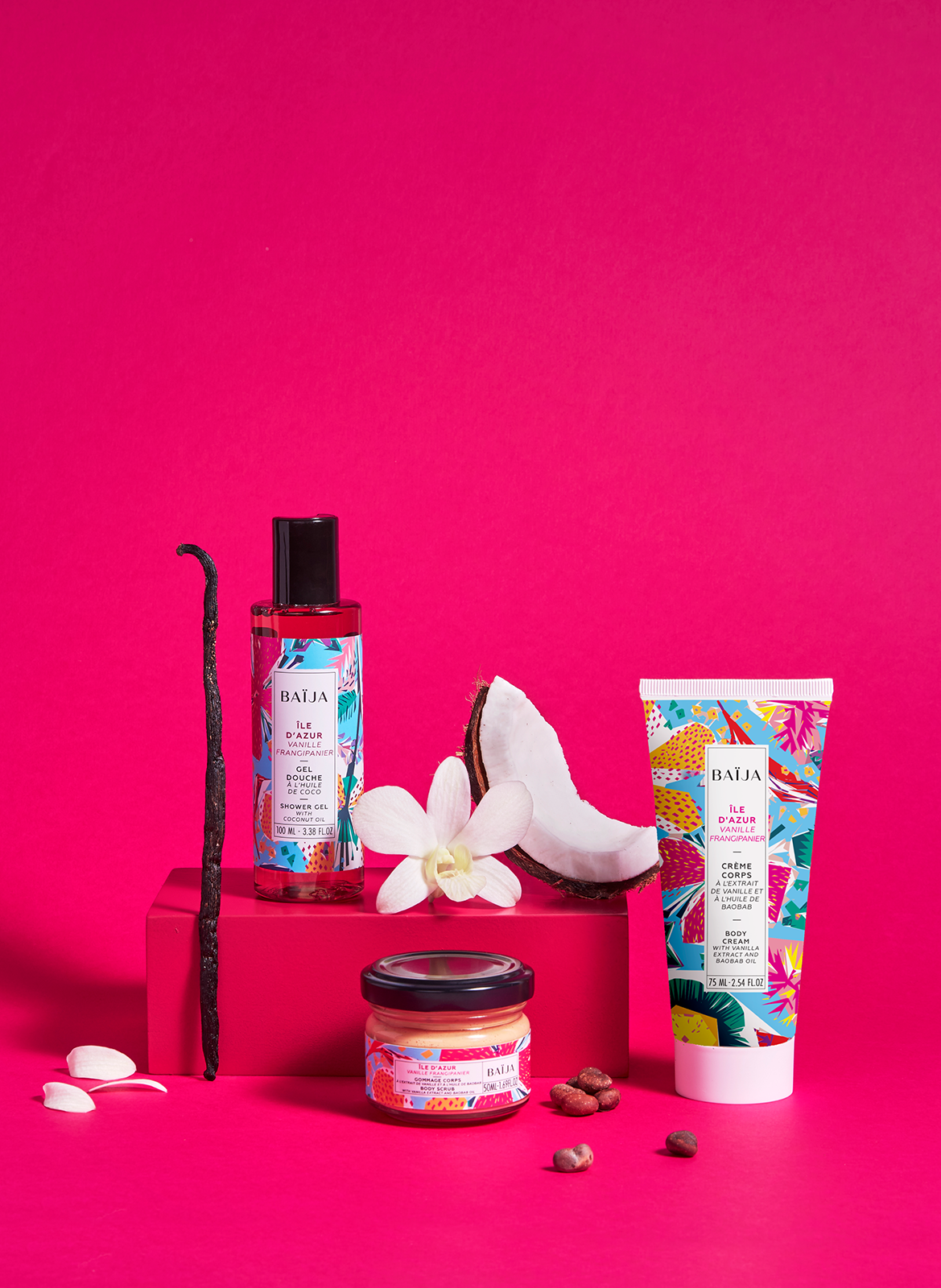 Coffret soin du corps Île d'Azur BAIJA No color