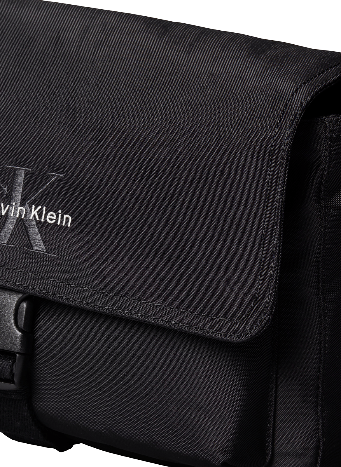Sac messager bandoulière ajustable CALVIN KLEIN Noir