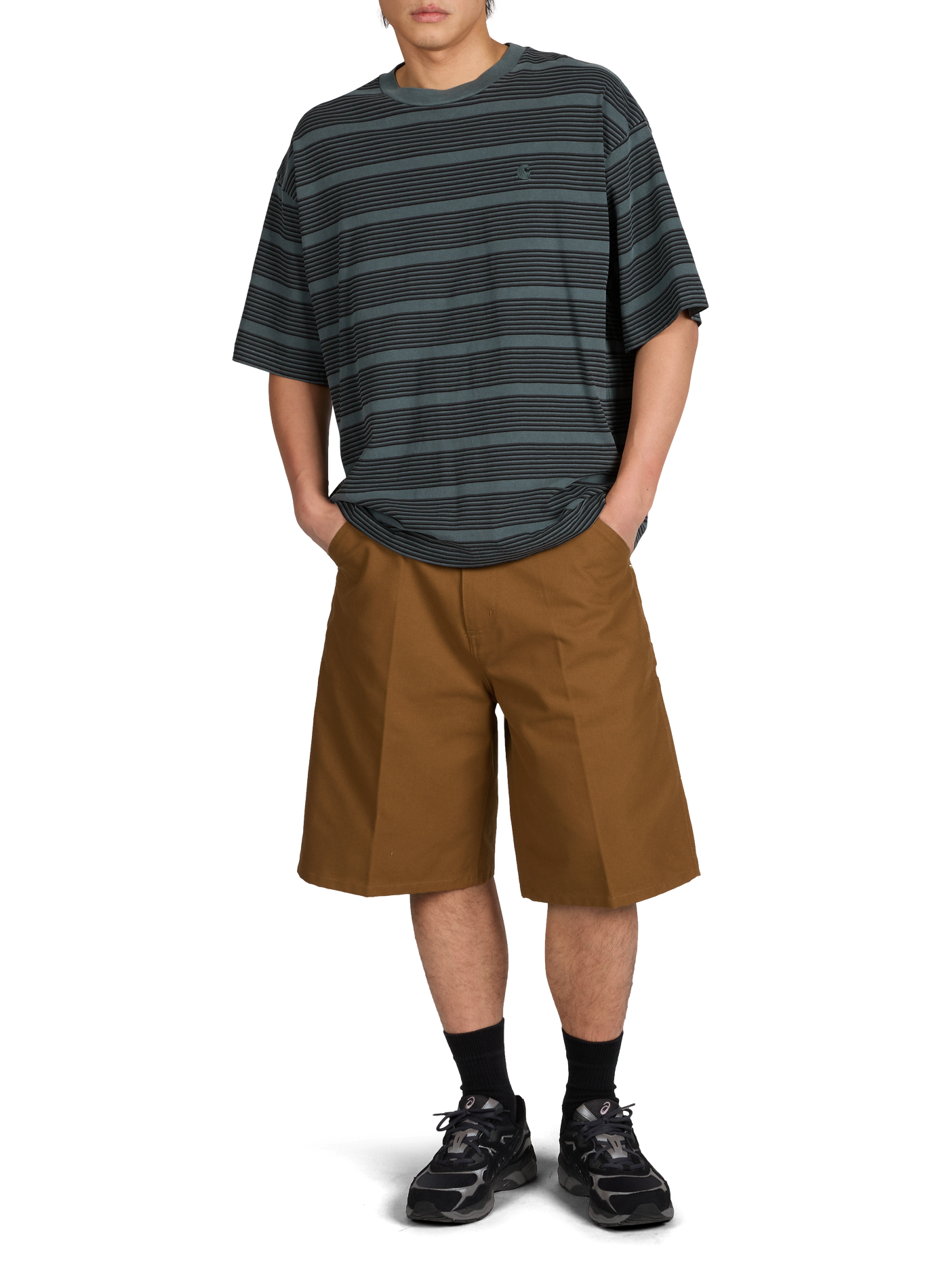 T-shirt Hanson en coton CARHARTT WIP Bleu