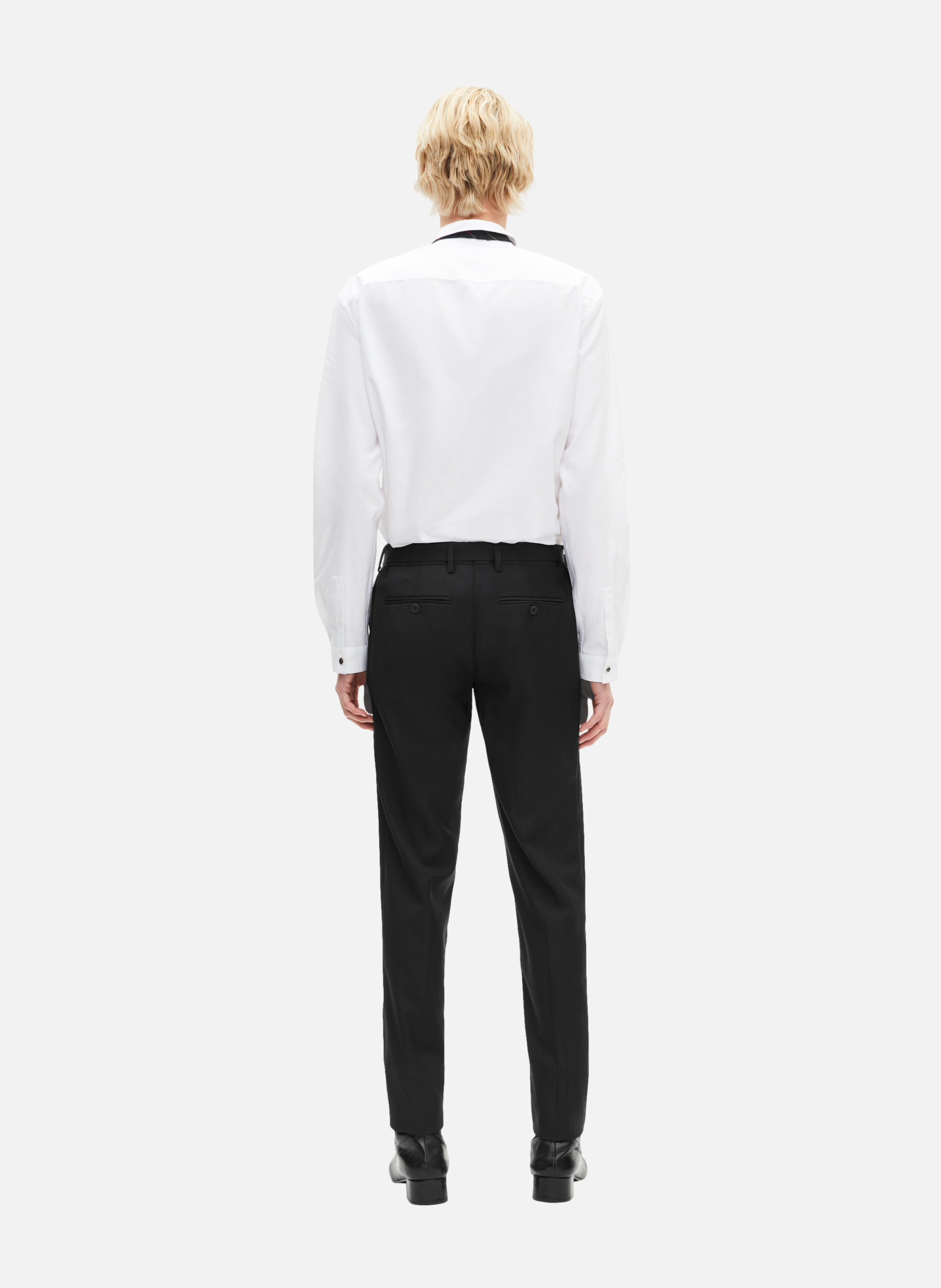 Pantalon de costume en laine THE KOOPLES Noir