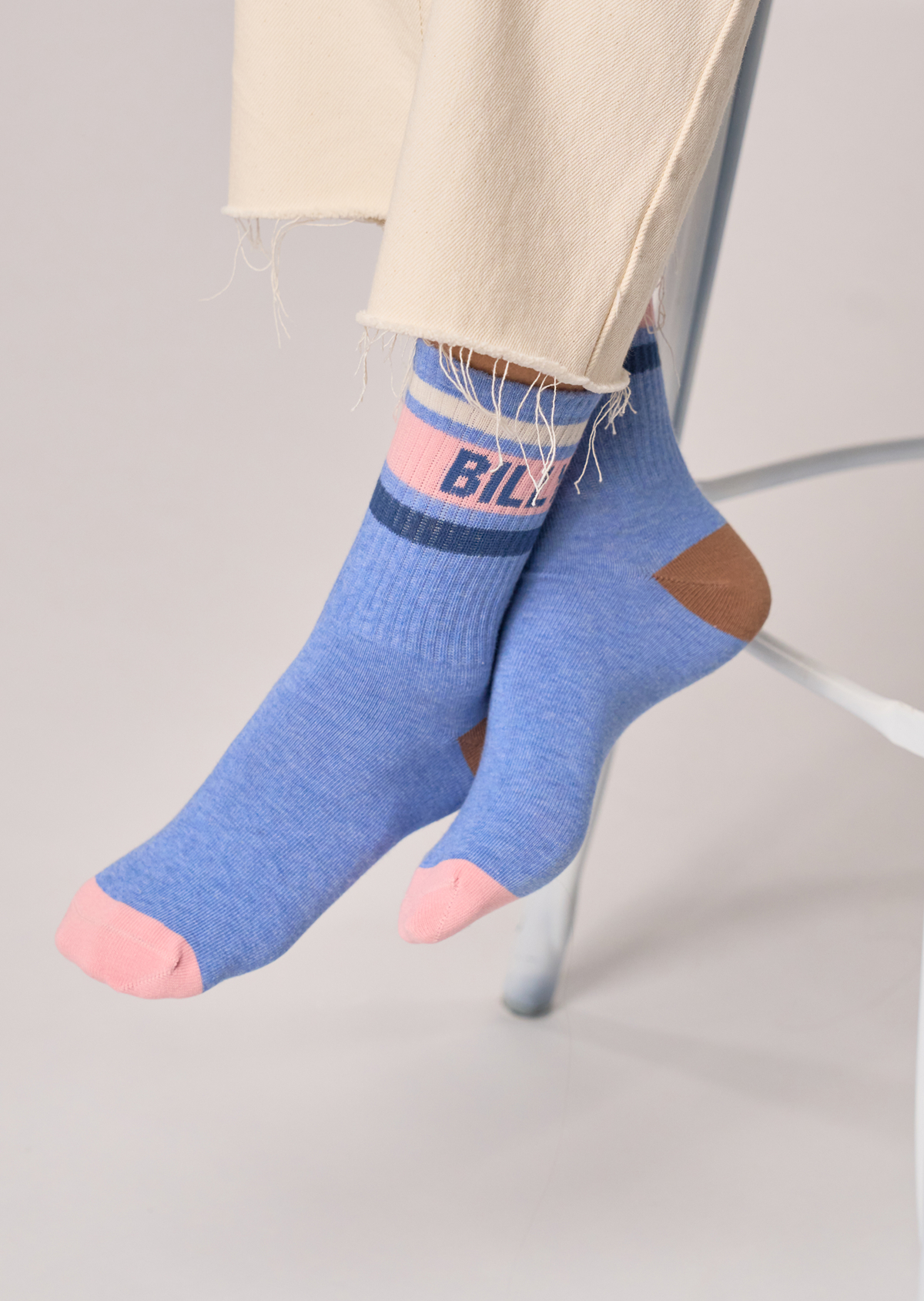 Chaussettes en coton tennis BILLYBELT Bleu
